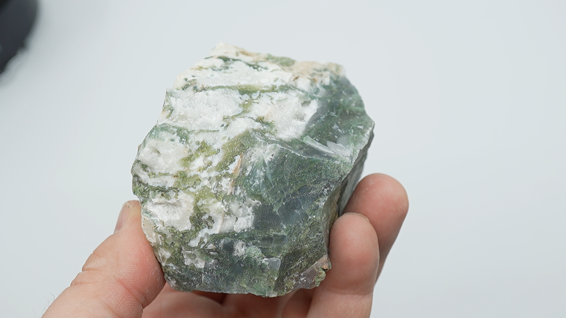 India Tree Moss Agate Rough - LC-0125