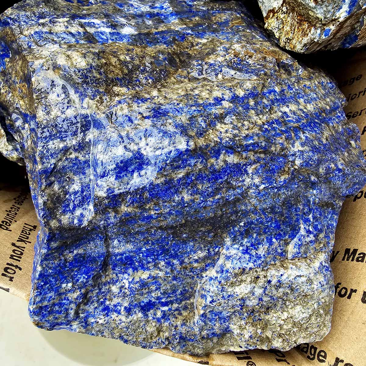 Lapis Lazuli Lapidary Cutting Rough Flatrate!  Deep Blue!