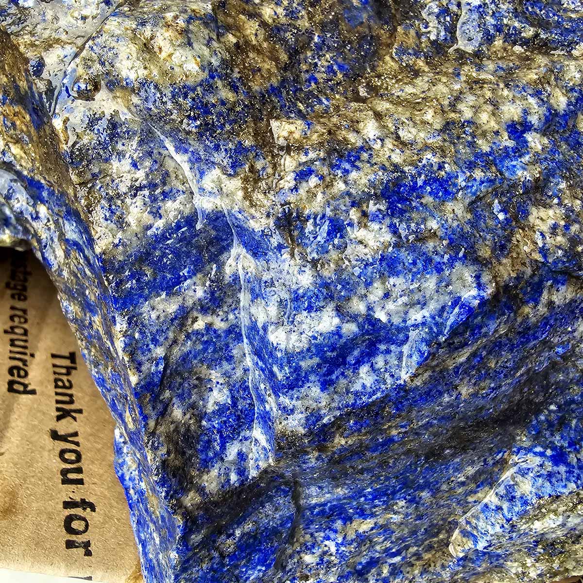 Lapis Lazuli Lapidary Cutting Rough Flatrate!  Deep Blue!