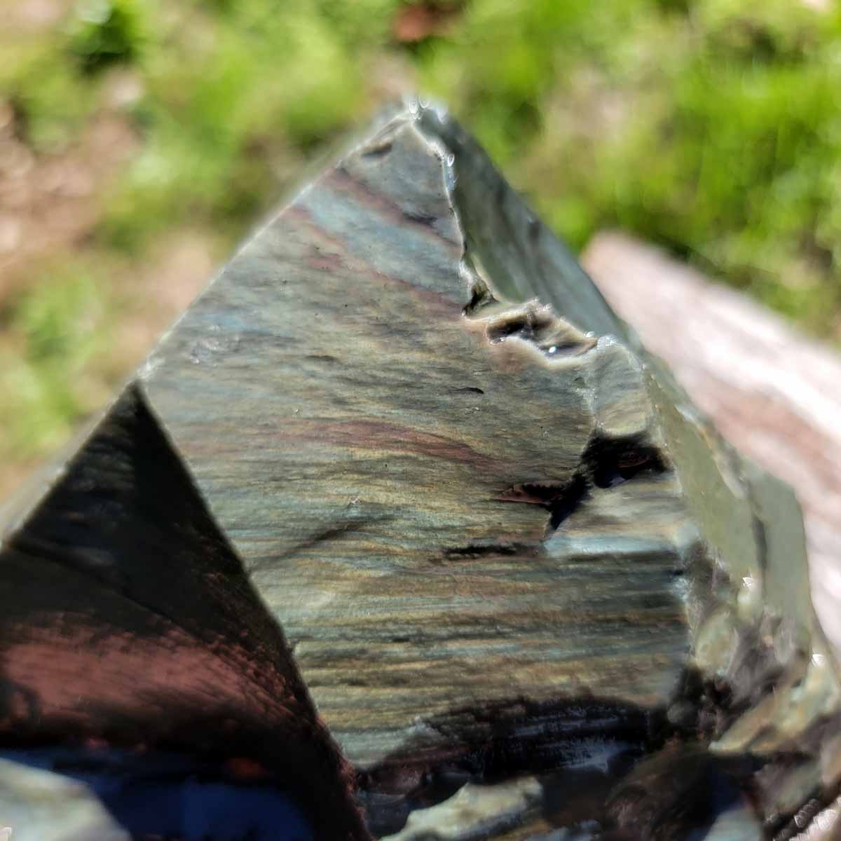 Large Mexican Velvet Obsidian Rough Chunk!