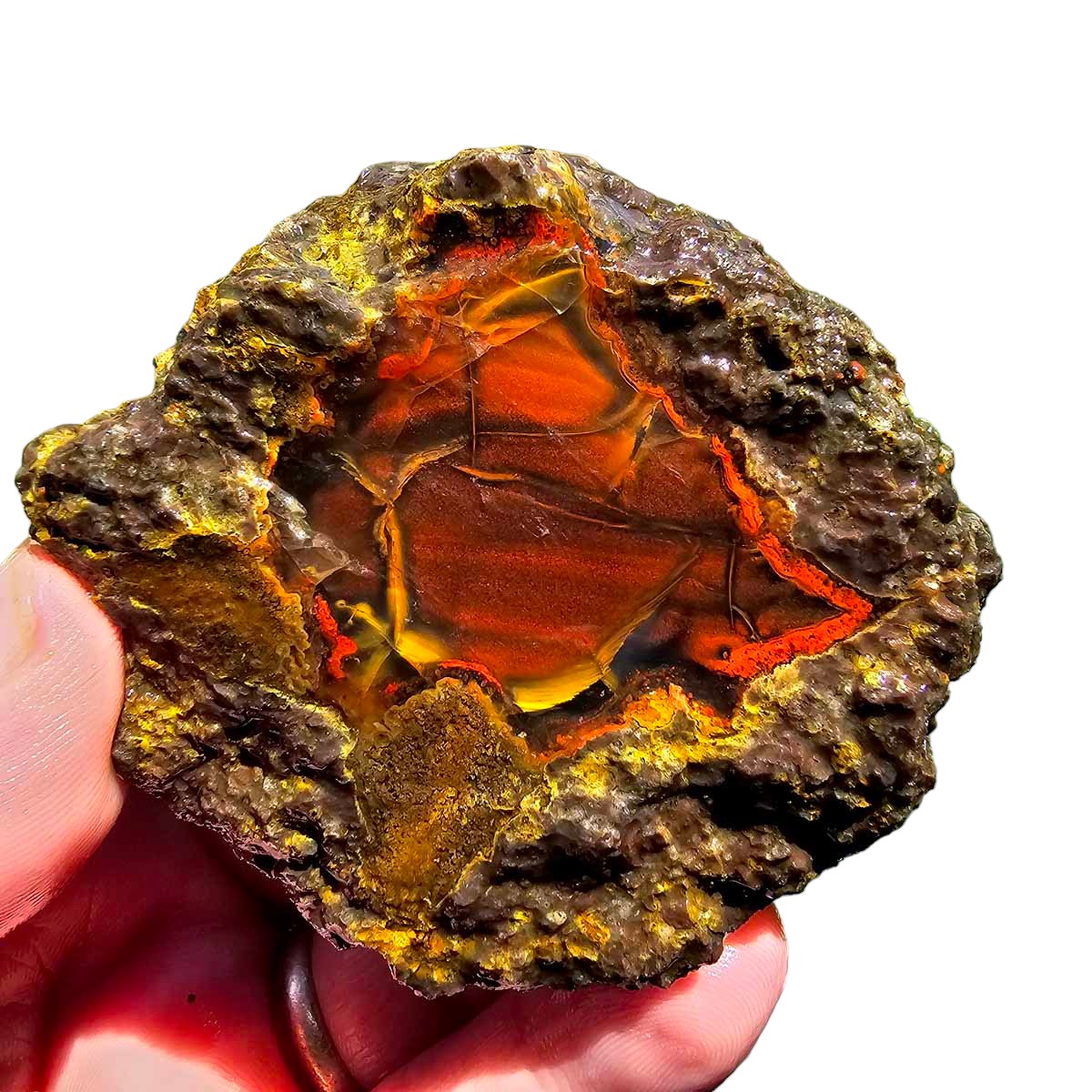 Old Stock Lucky Strike Thunderegg Rough Chunk!