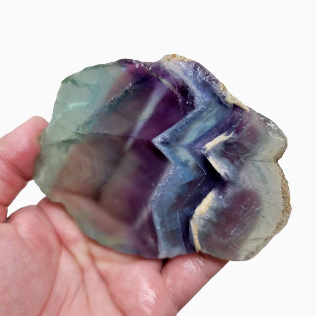 Mexican Fluorite Slab!  Lapidary Stone Slab!