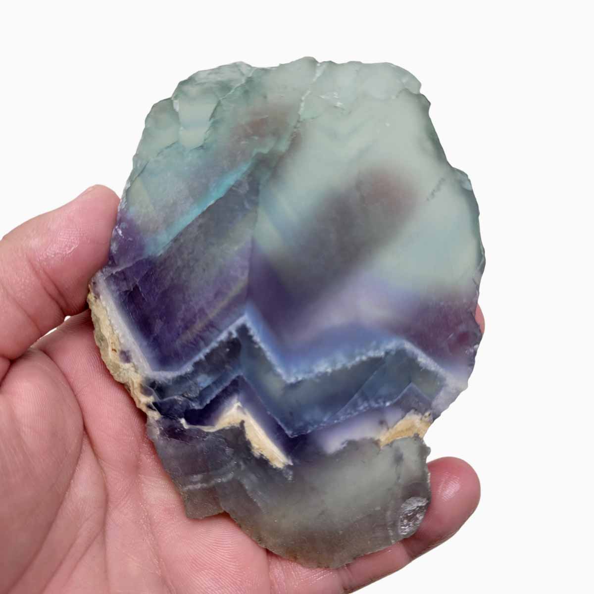 Mexican Fluorite Slab!  Lapidary Stone Slab!