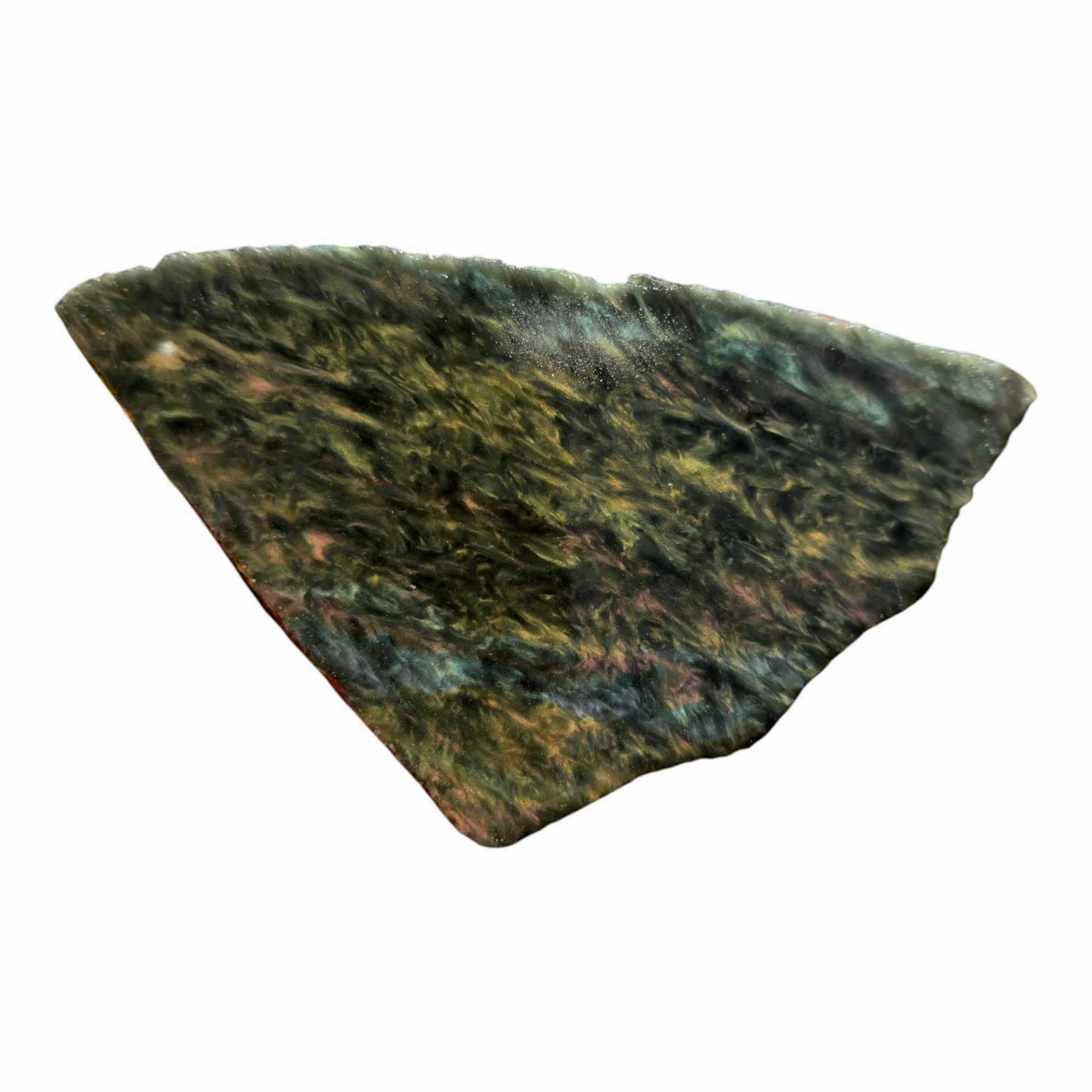 Mexican Velvet Obsidian – Proven Lapidary Rough with Cut Face for Cabbing or Knapping