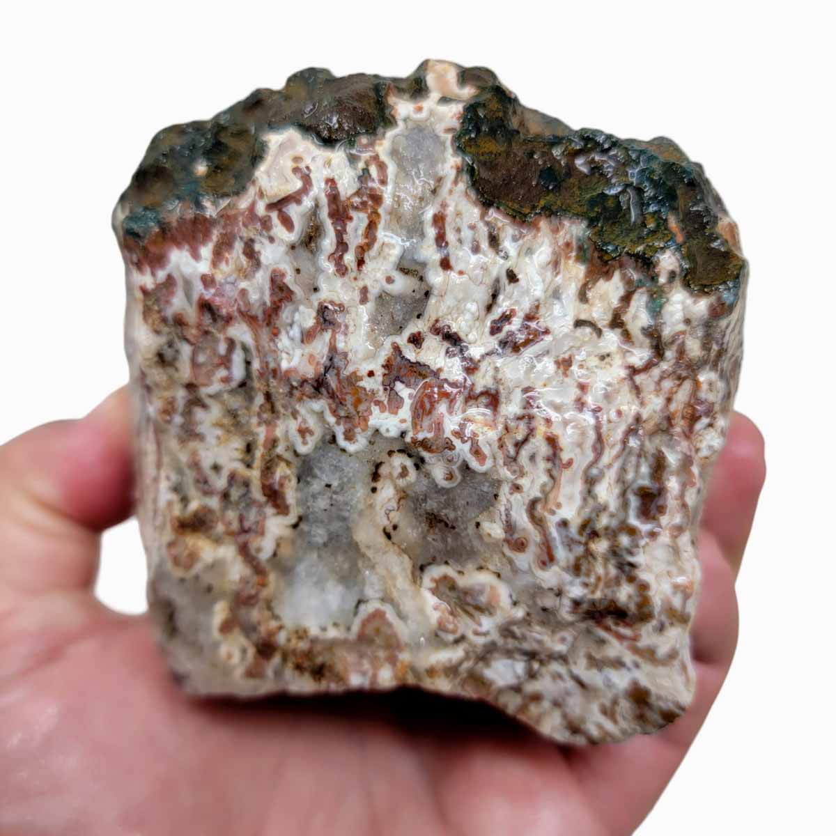 Apple Valley Agate Rough Chunk!