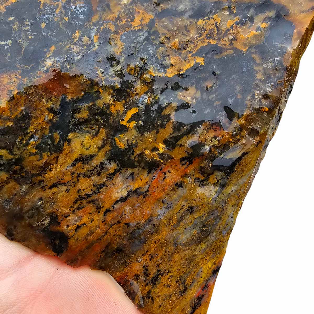 Ochoco Sunset Jasper Agate Rough Flatrate Box