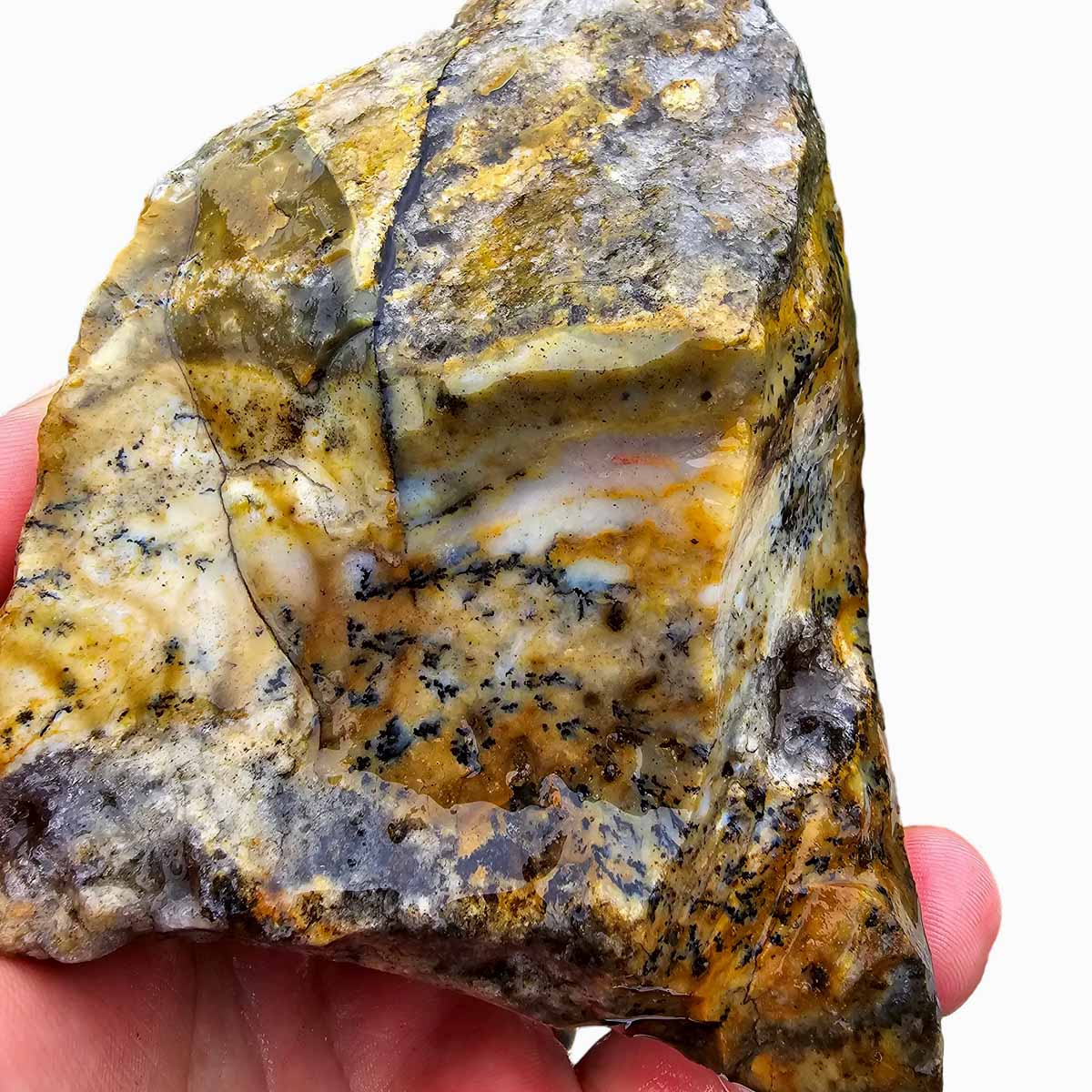 Ochoco Sunset Jasper Agate Rough Flatrate Box