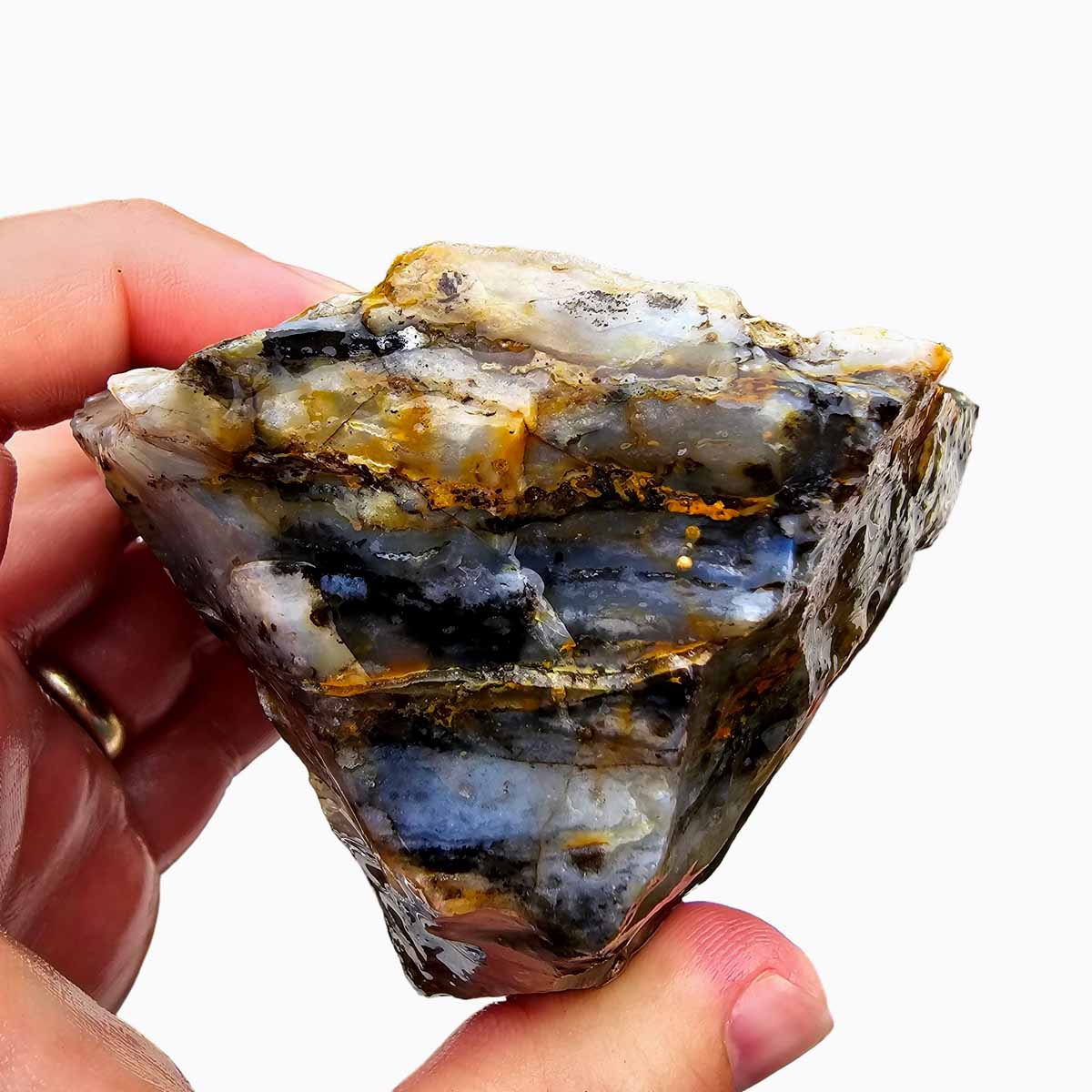 Ochoco Sunset Jasper Agate Rough Flatrate Box