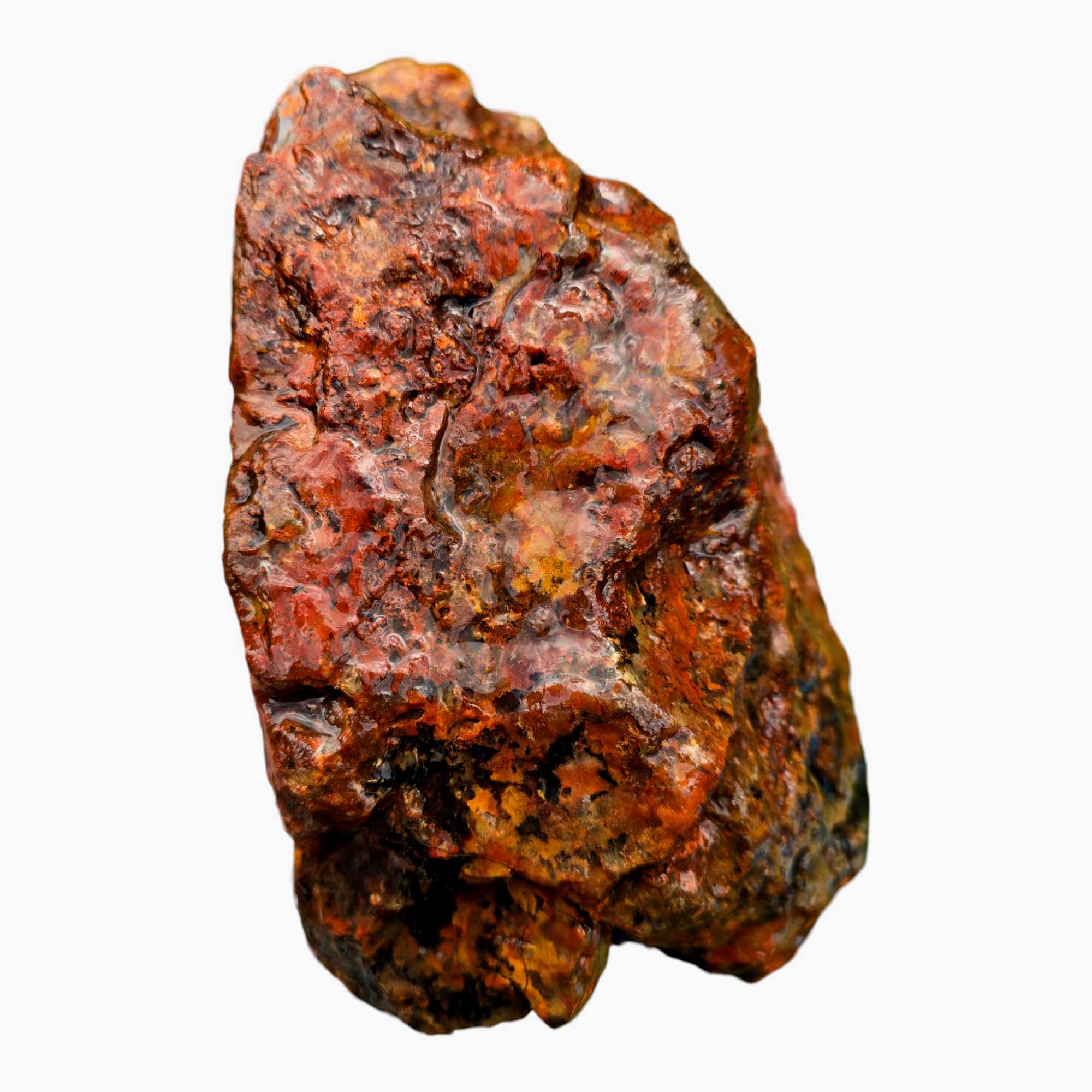 Old Stock Powell Butte Plume Agate Lapidary Cutting Rough Chunk