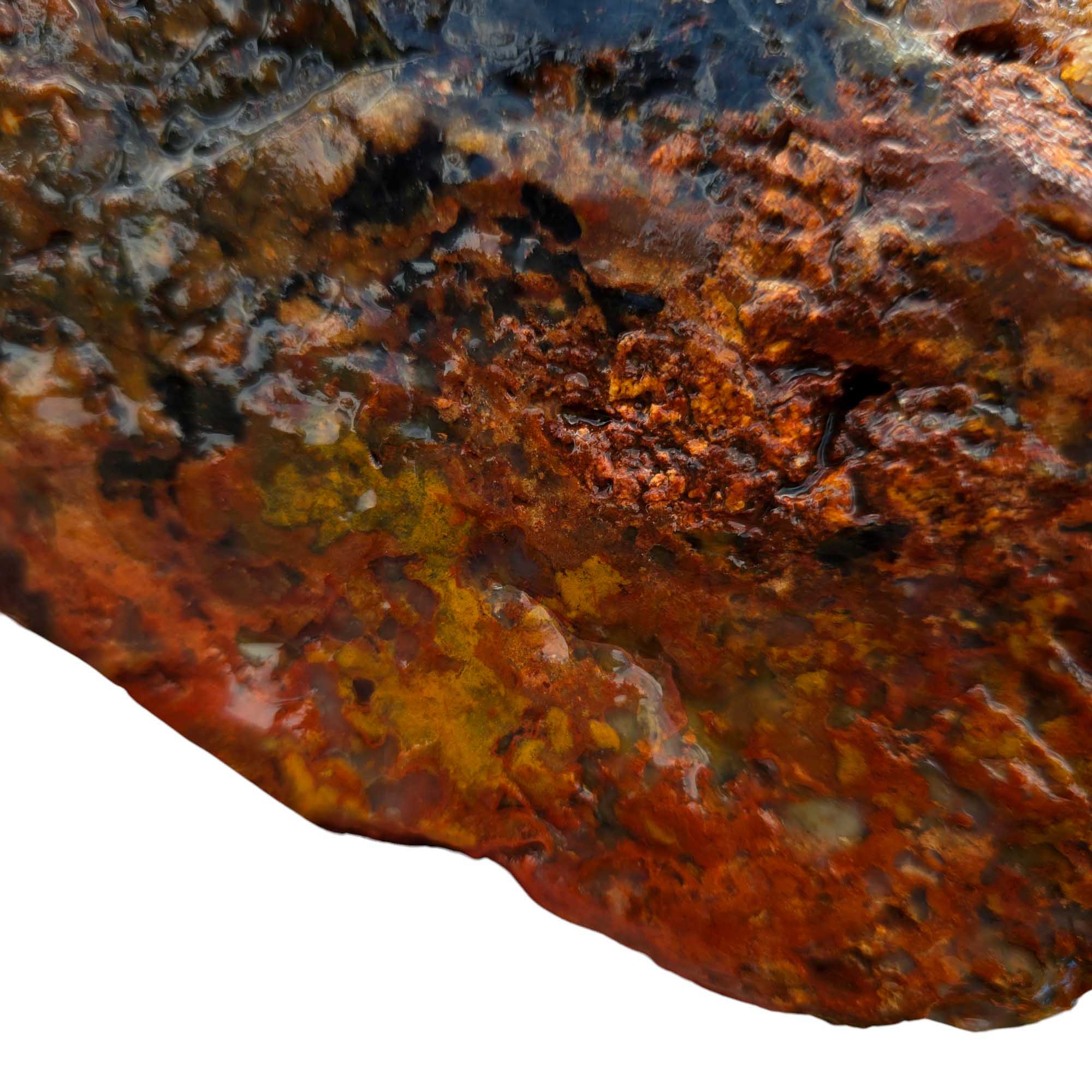 Old Stock Powell Butte Plume Agate Lapidary Cutting Rough Chunk