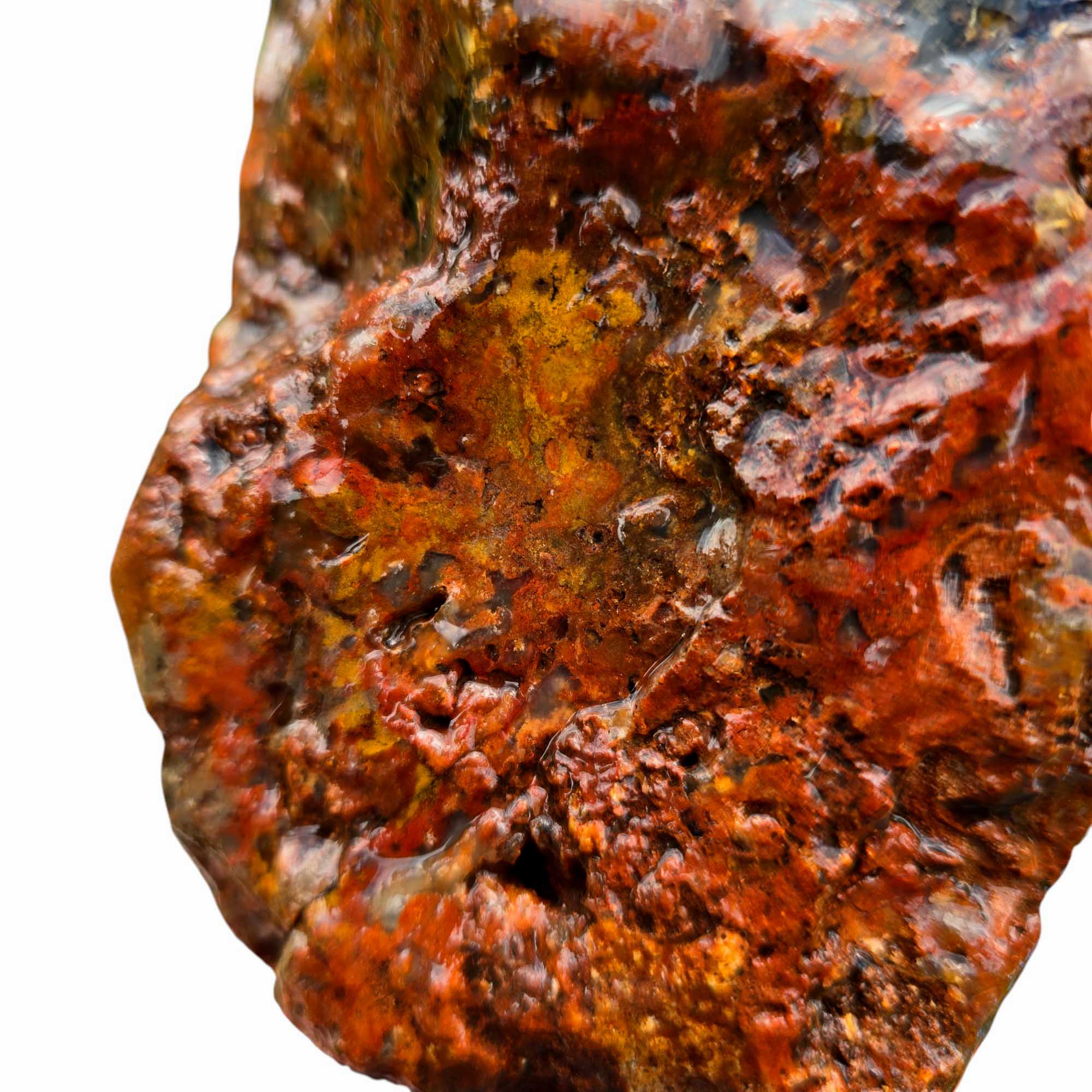 Old Stock Powell Butte Plume Agate Lapidary Cutting Rough Chunk