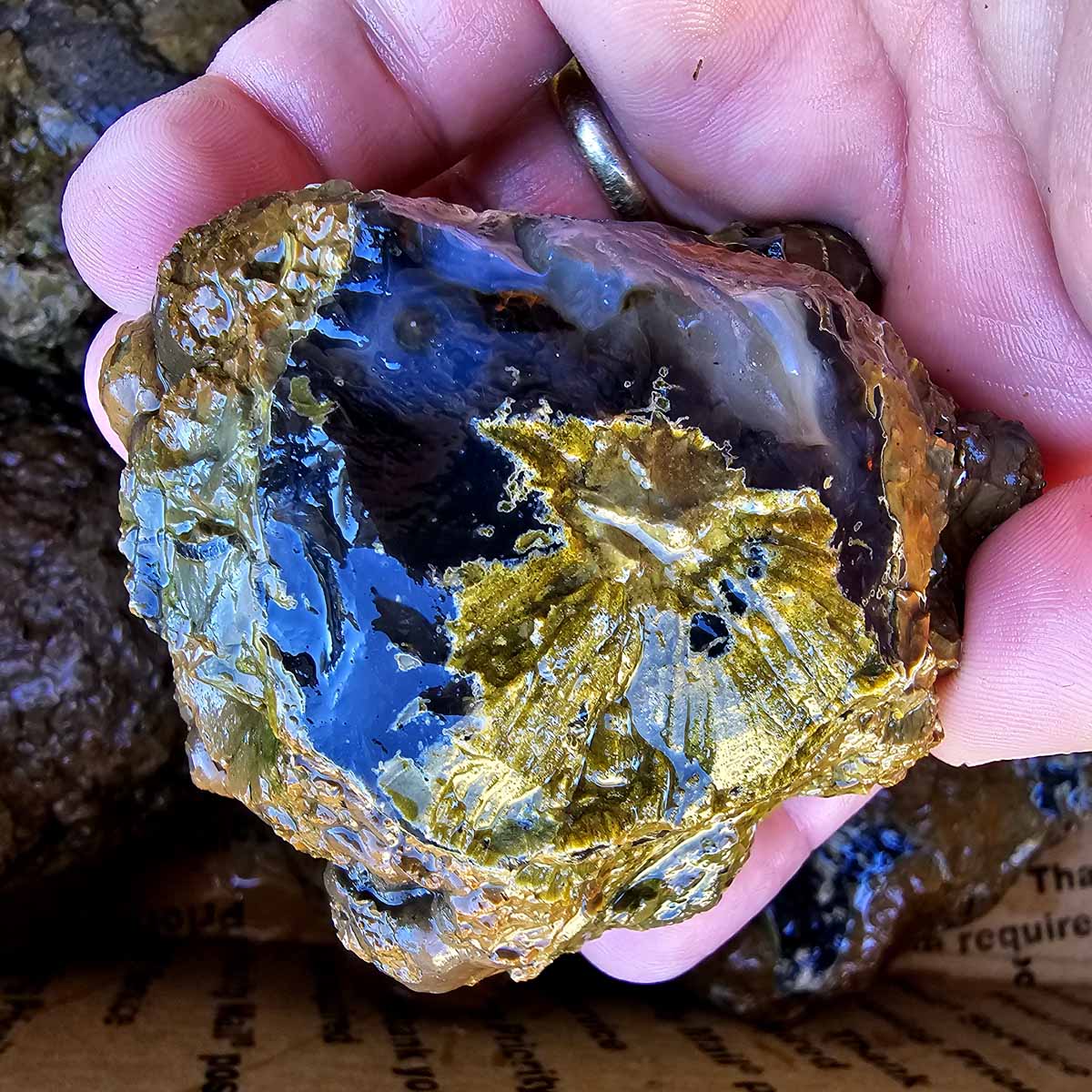 Old Stock Oregon Thunderegg Cutting Rough Flatrate