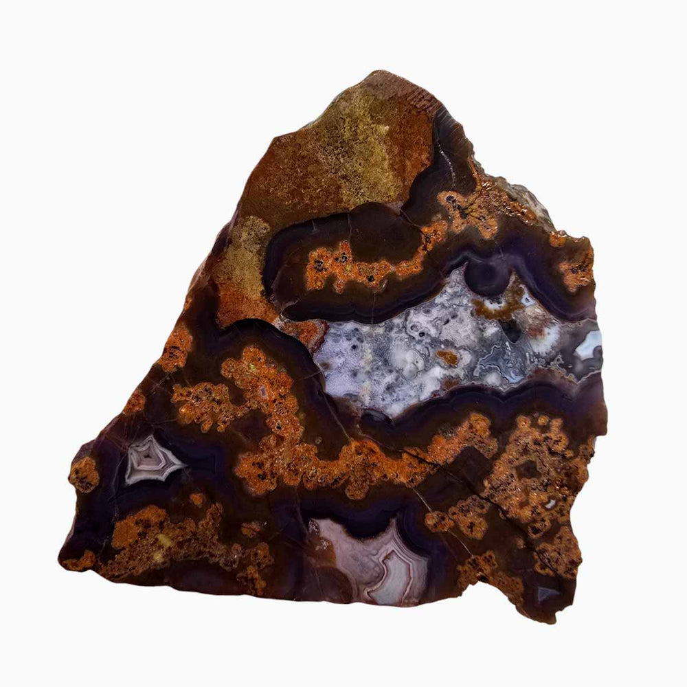 Purple Slabs Rocks Purple Passion Agate Slab Parcelas Agate Lapidary Stone Slice Cut Rock
