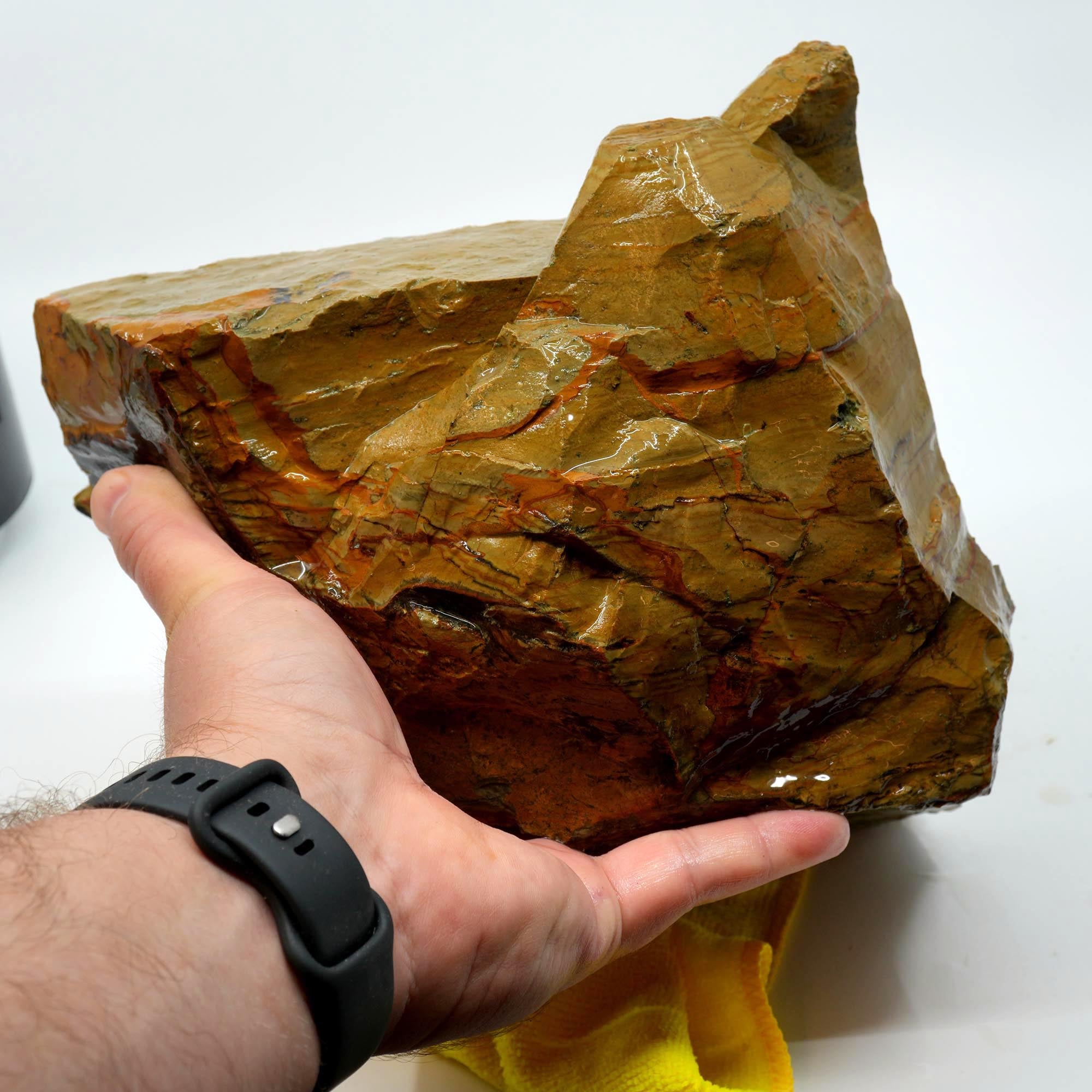Owyhee Picture Jasper Cut and Proven - Believed Windy Ridge Variety - 18 lbs