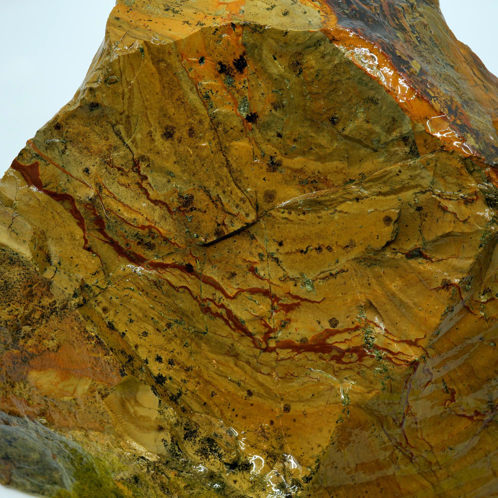 Owyhee Picture Jasper Cut and Proven - Believed Windy Ridge Variety - 18 lbs
