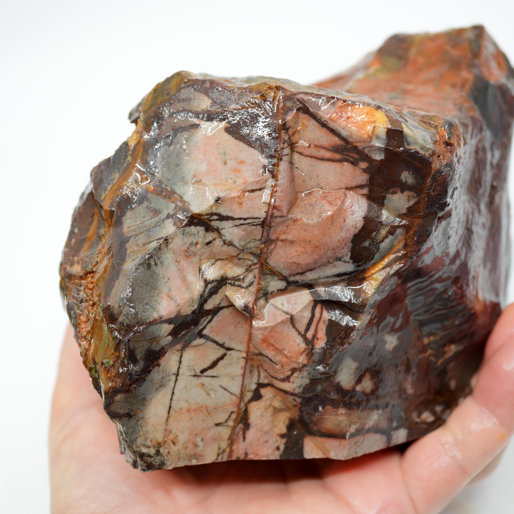 Outback Jasper Cut and Proven - High-Grade Sunset and Twilight Large Block