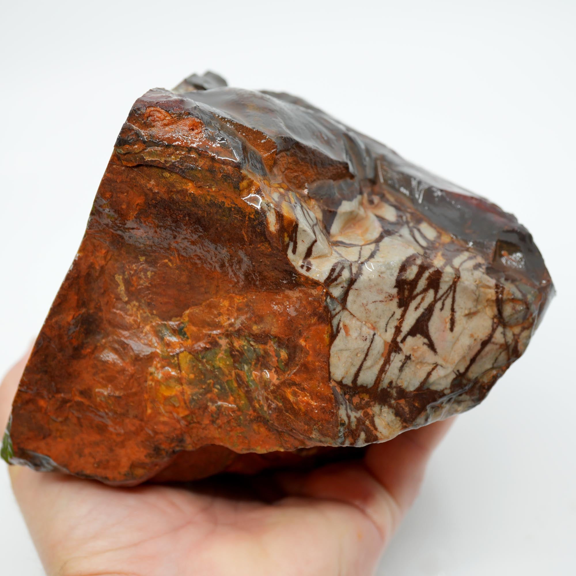 Outback Jasper Cut and Proven - High-Grade Sunset and Twilight Large Block