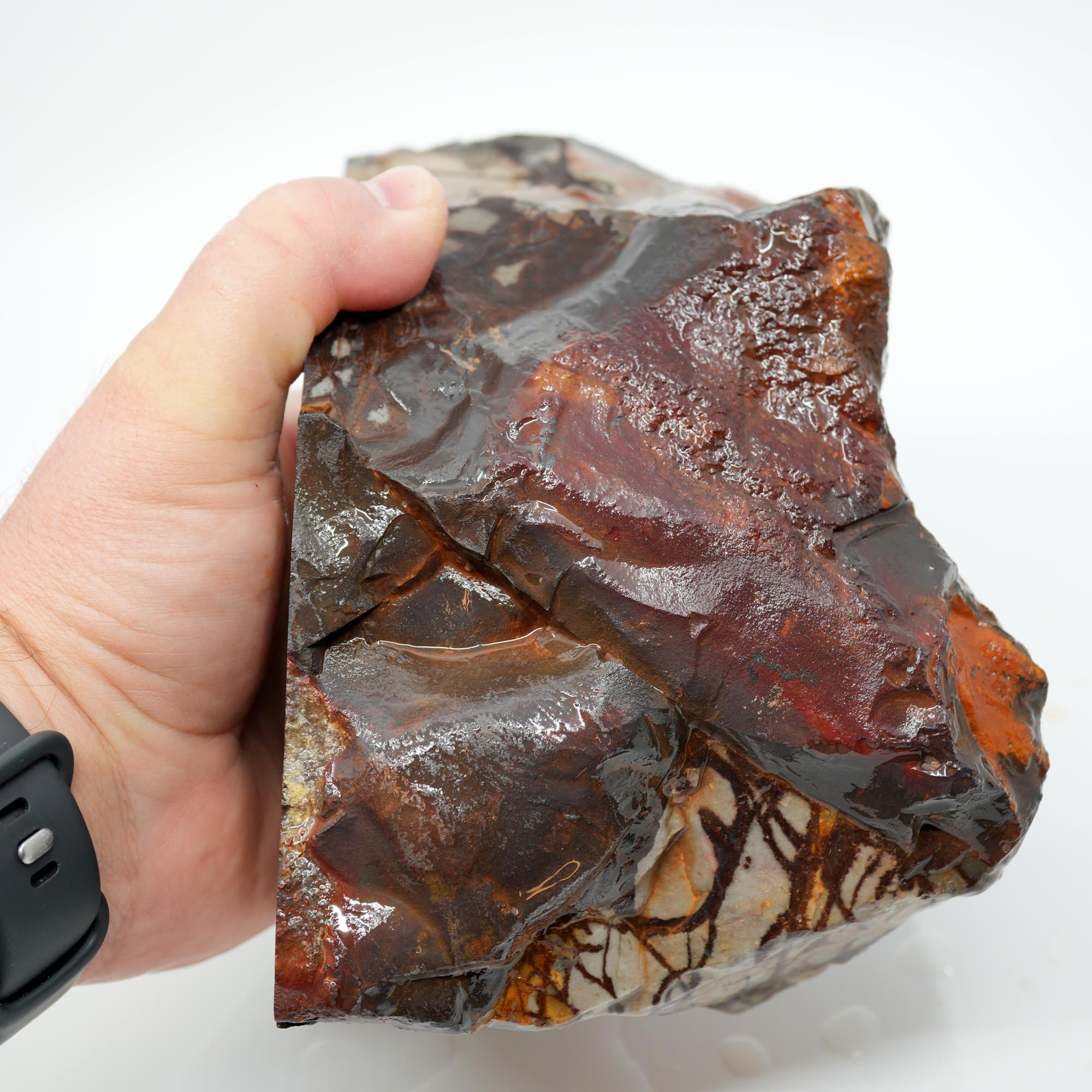 Outback Jasper Cut and Proven - High-Grade Sunset and Twilight Large Block