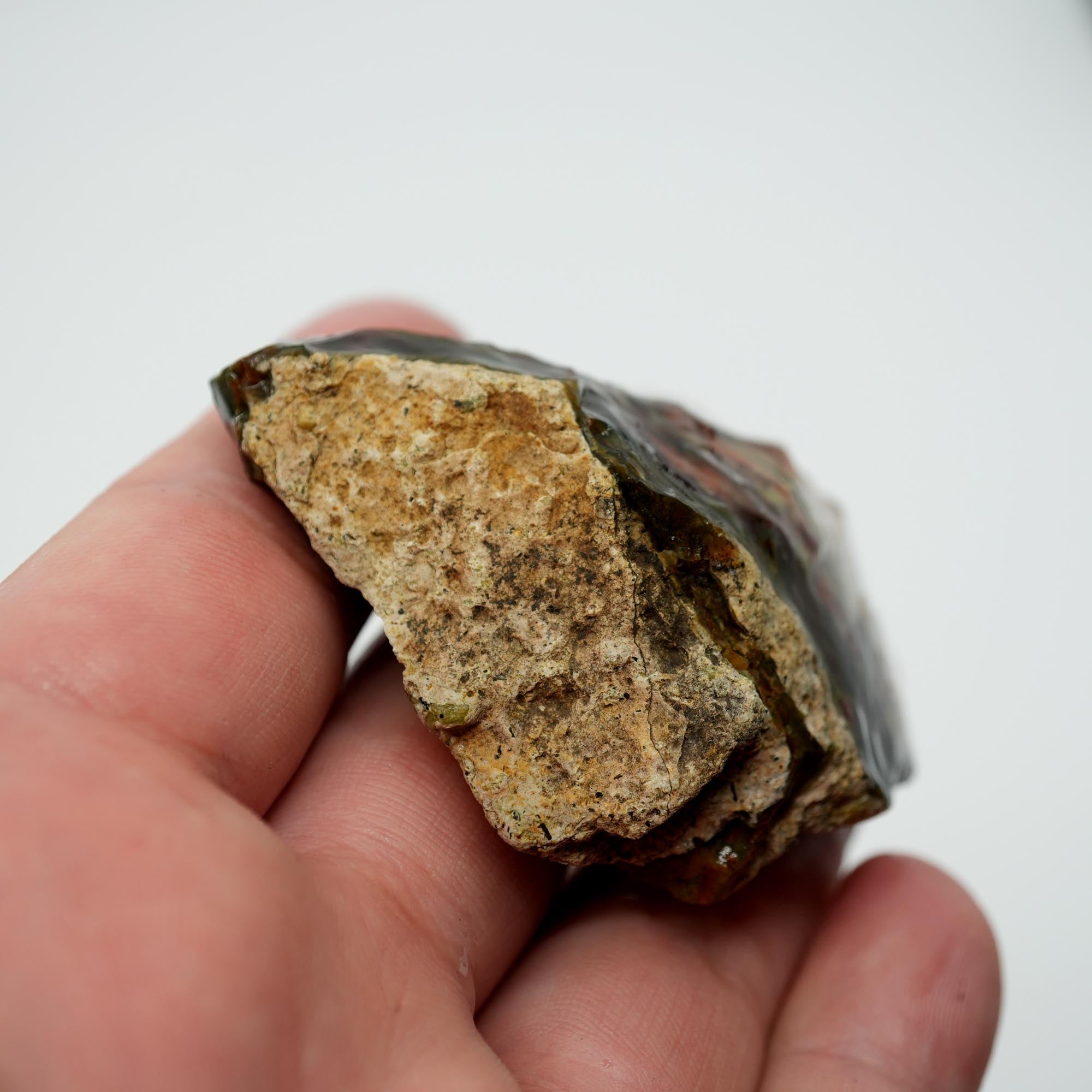 Morrisonite Jasper Rough - Pink with Bright Red Back Small Trimmer
