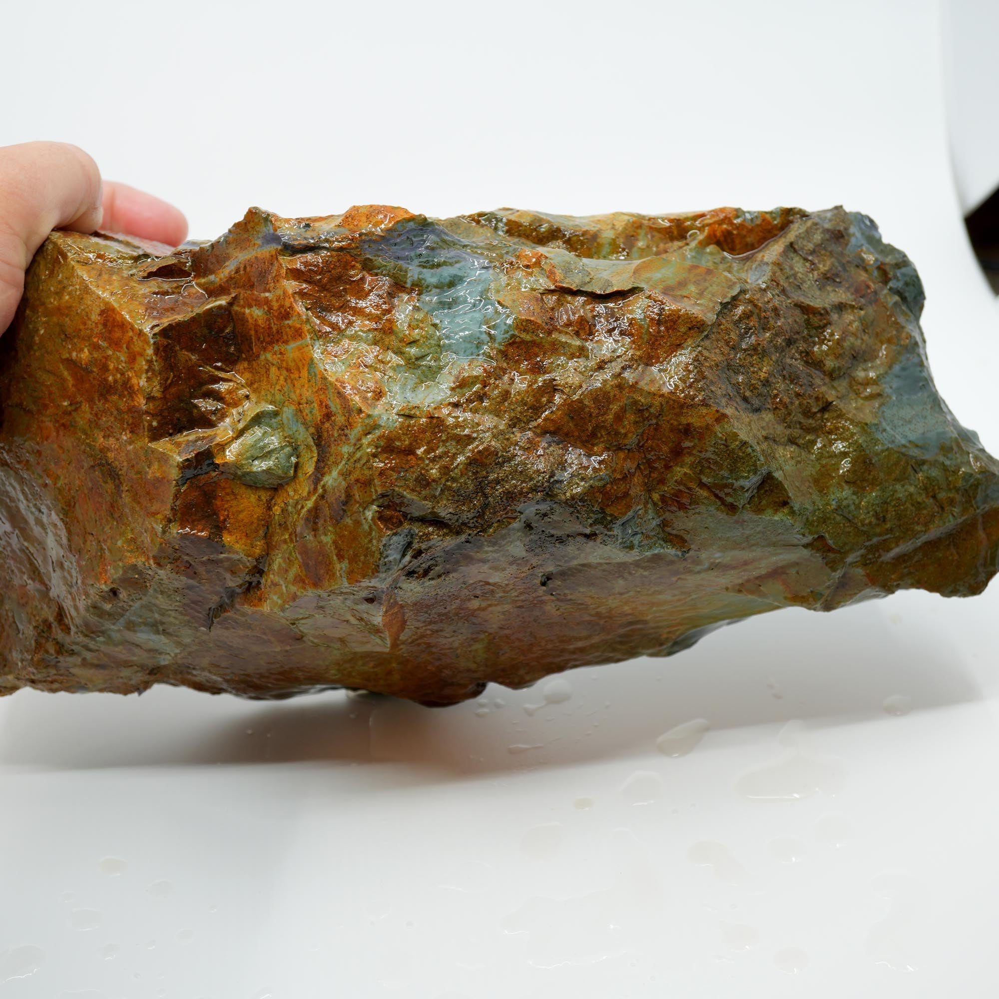 Vistaite Jasper Rough Possibly Skaggs - Old Stock Large Blue Green Purple