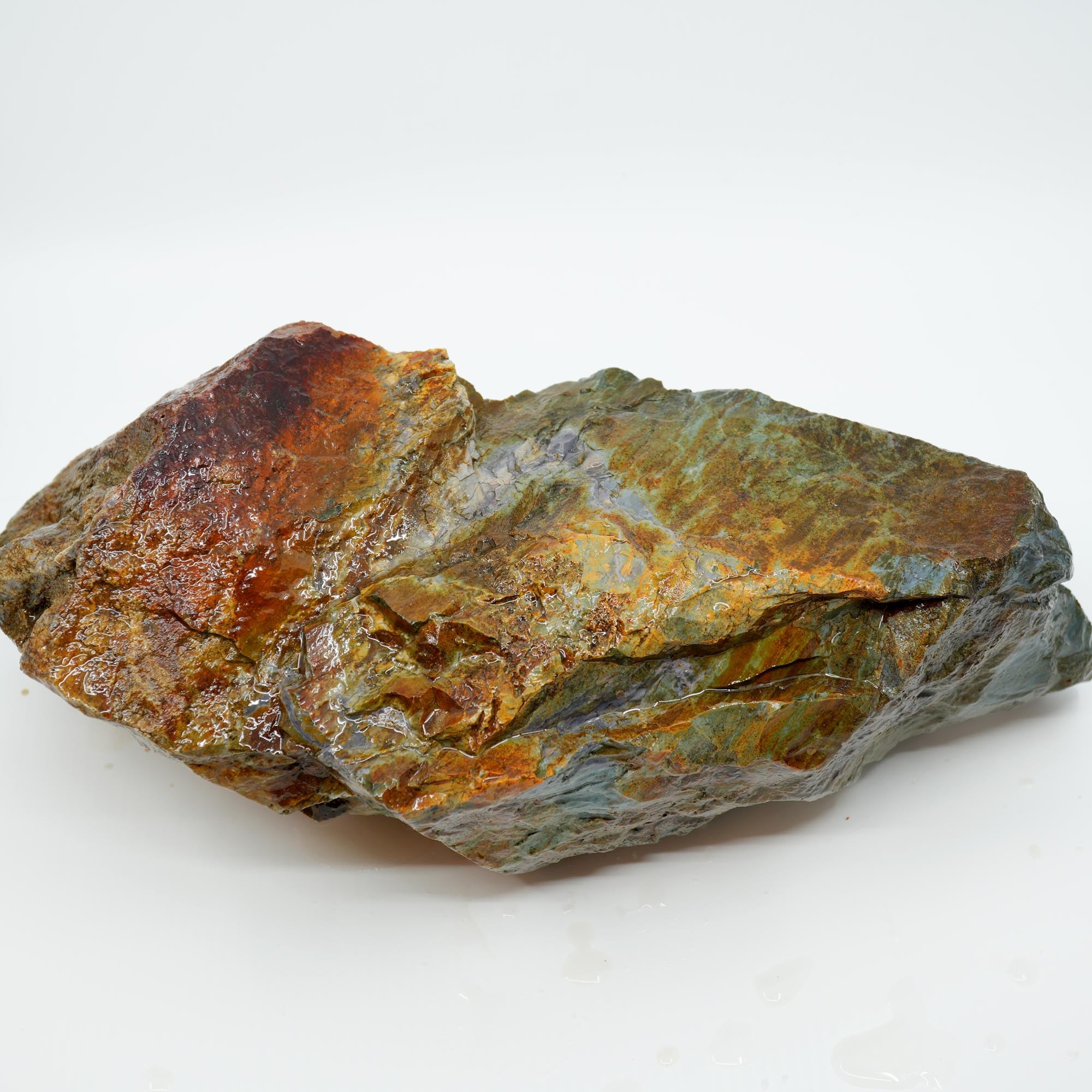 Vistaite Jasper Rough Possibly Skaggs - Old Stock Large Blue Green Purple