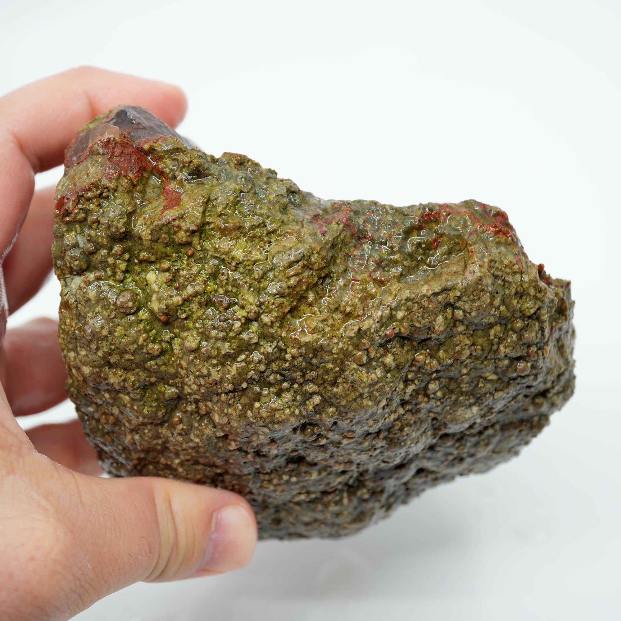 Lucky Strike Thunderegg Rough - Possibly Desolation Canyon Half Thunderegg Moss