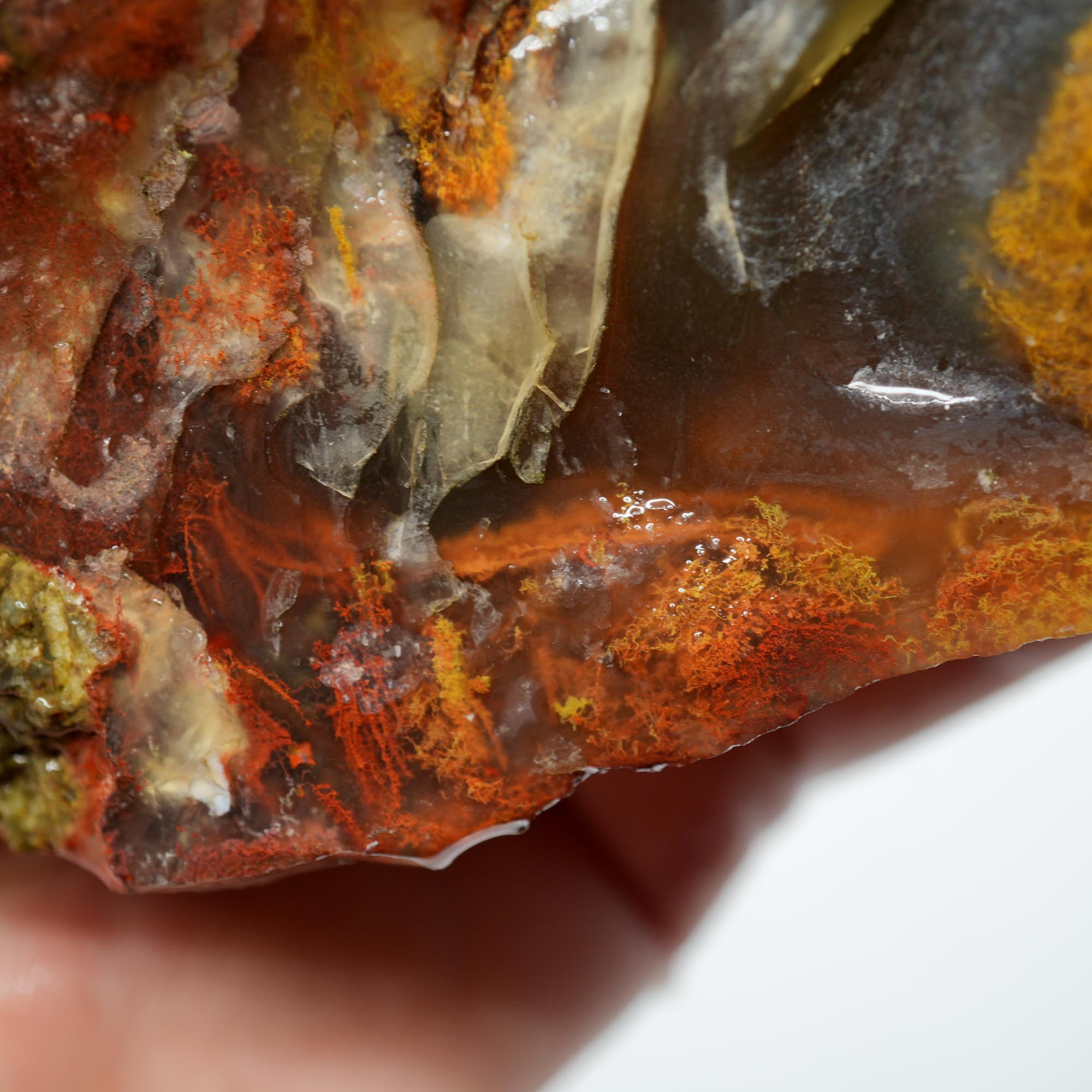 Lucky Strike Thunderegg Rough - Possibly Desolation Canyon Half Thunderegg Moss