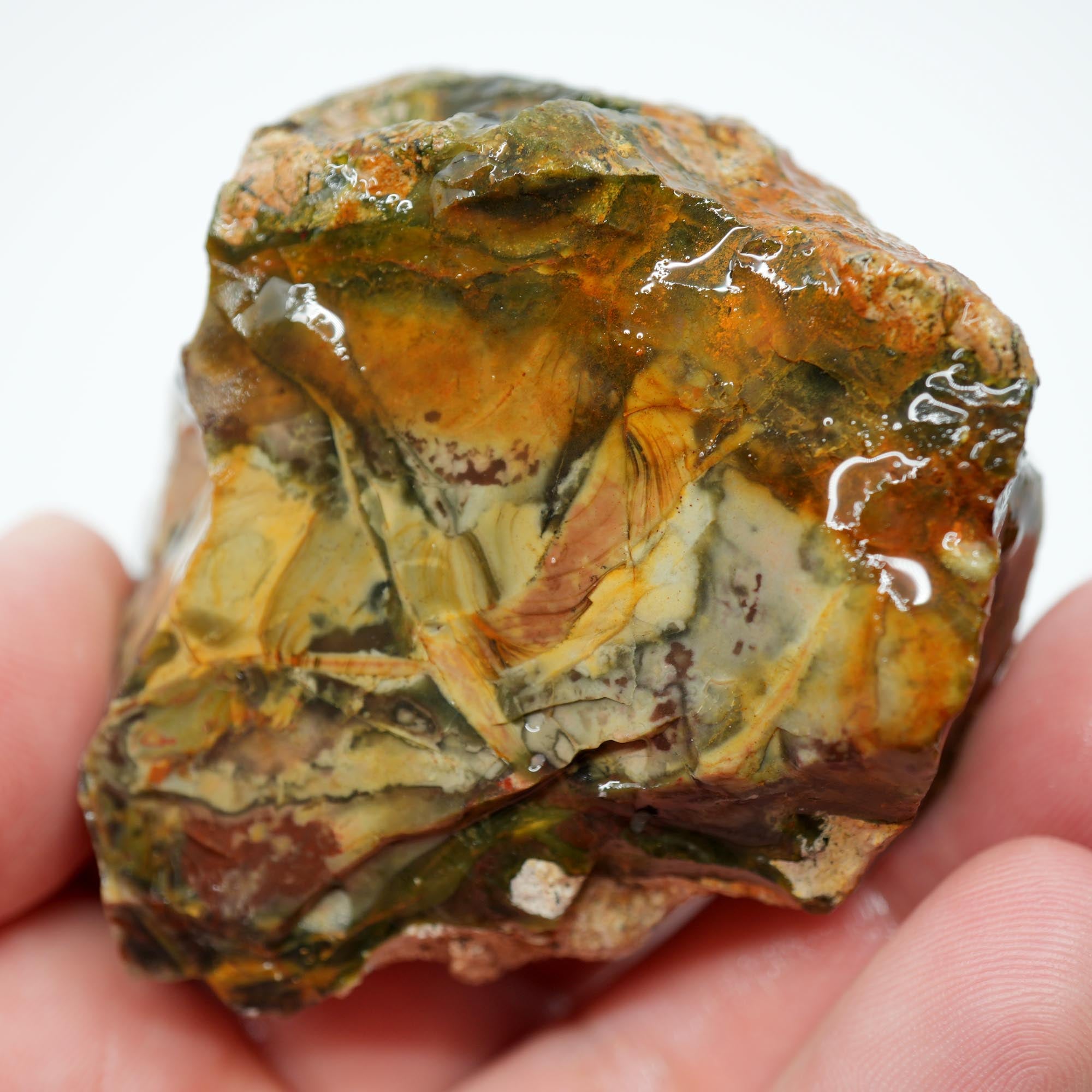 Morrisonite Jasper Rough - Old Stock Unique Pattern with Interesting Structures