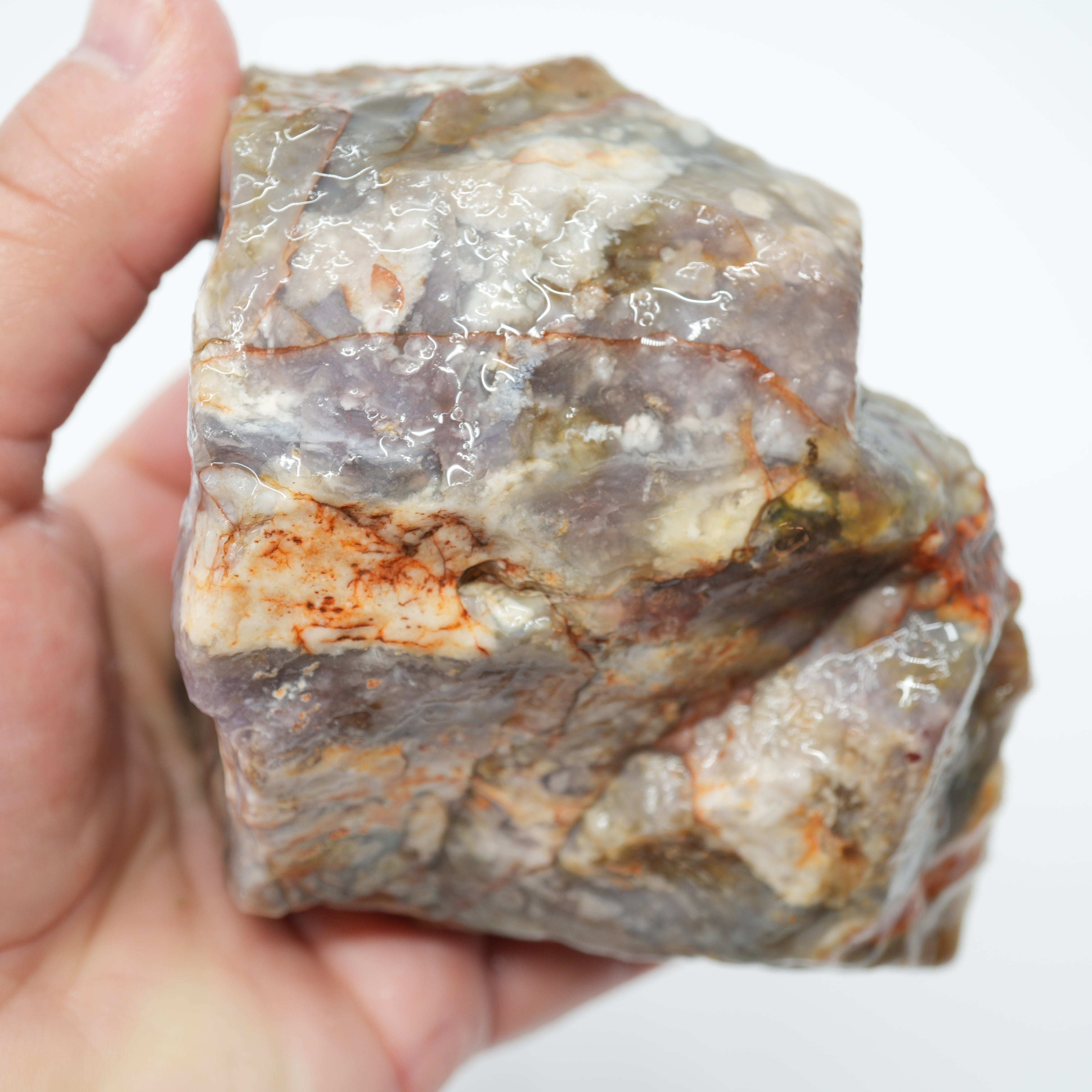 Coprolite Rough - Unique Light Purple Coloration Utah Old Stock