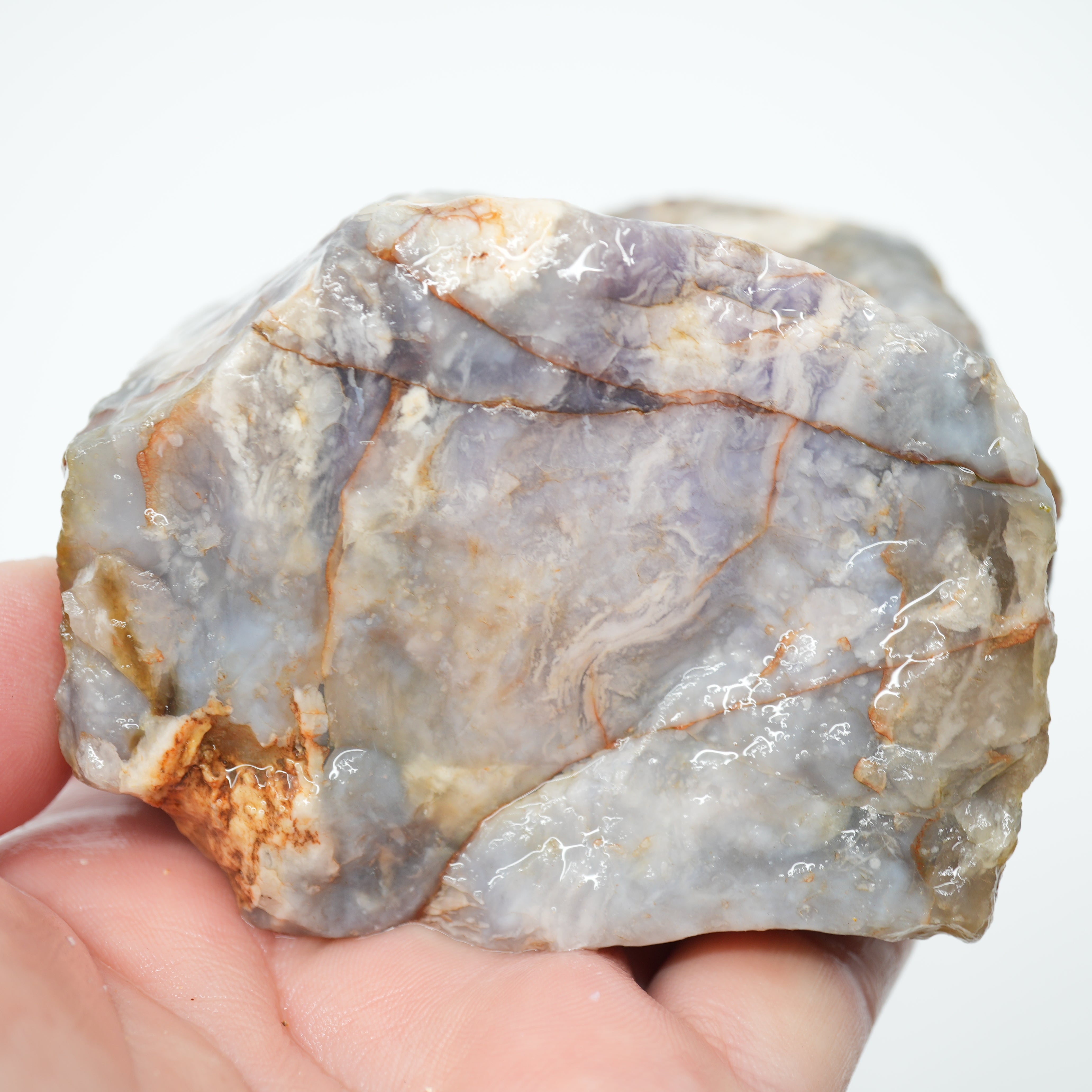 Coprolite Rough - Unique Light Purple Coloration Utah Old Stock