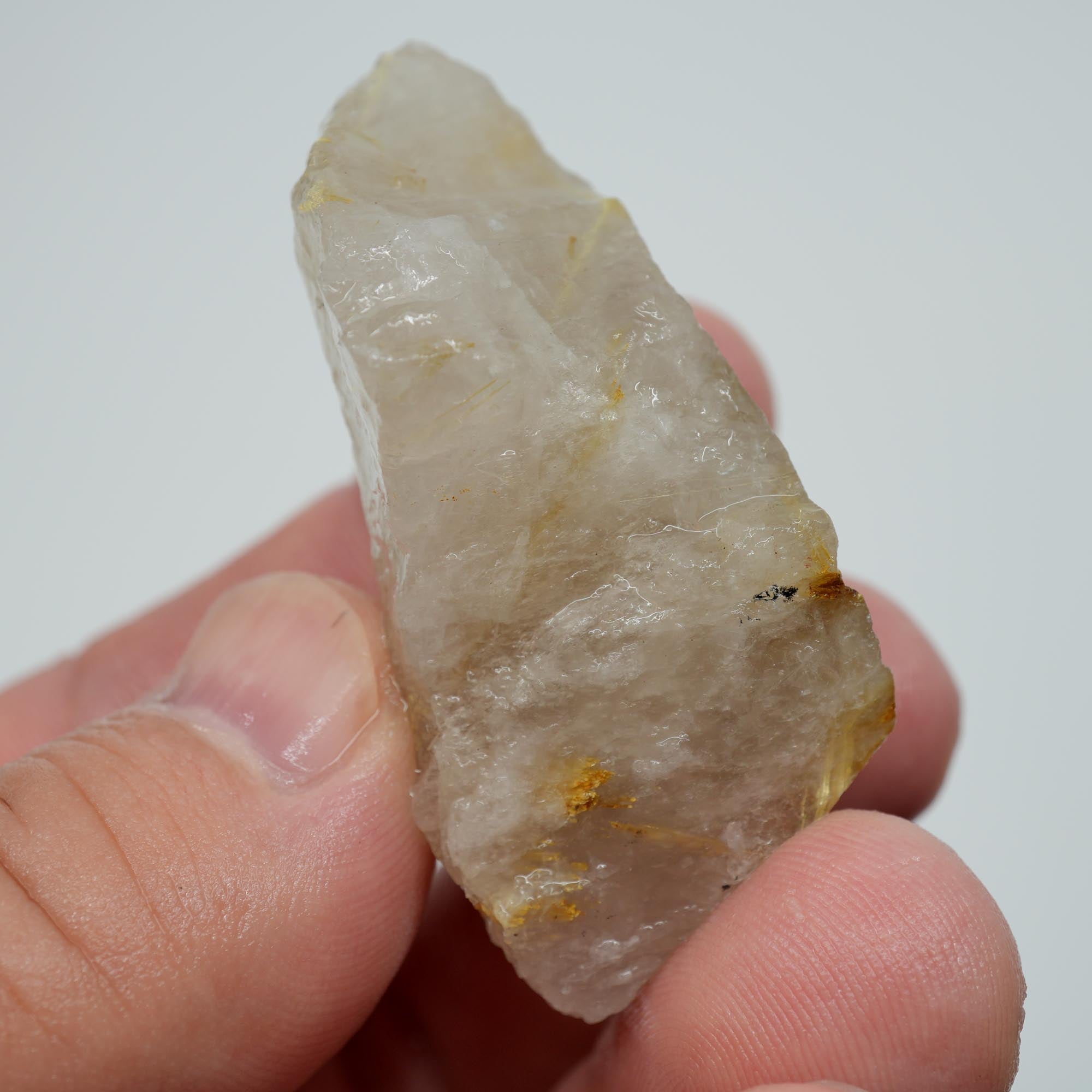 Rutilated Quartz - Needle Inclusion Crystal - Brazilian Specimen