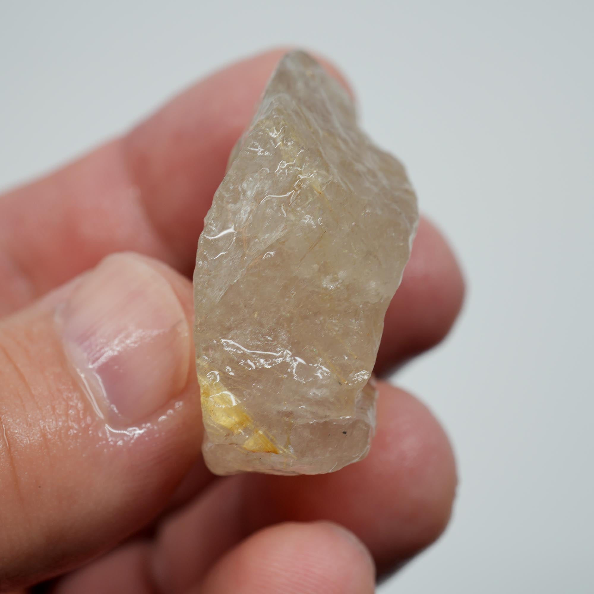 Rutilated Quartz - Golden Angel Hair Quartz - Brazil Specimen