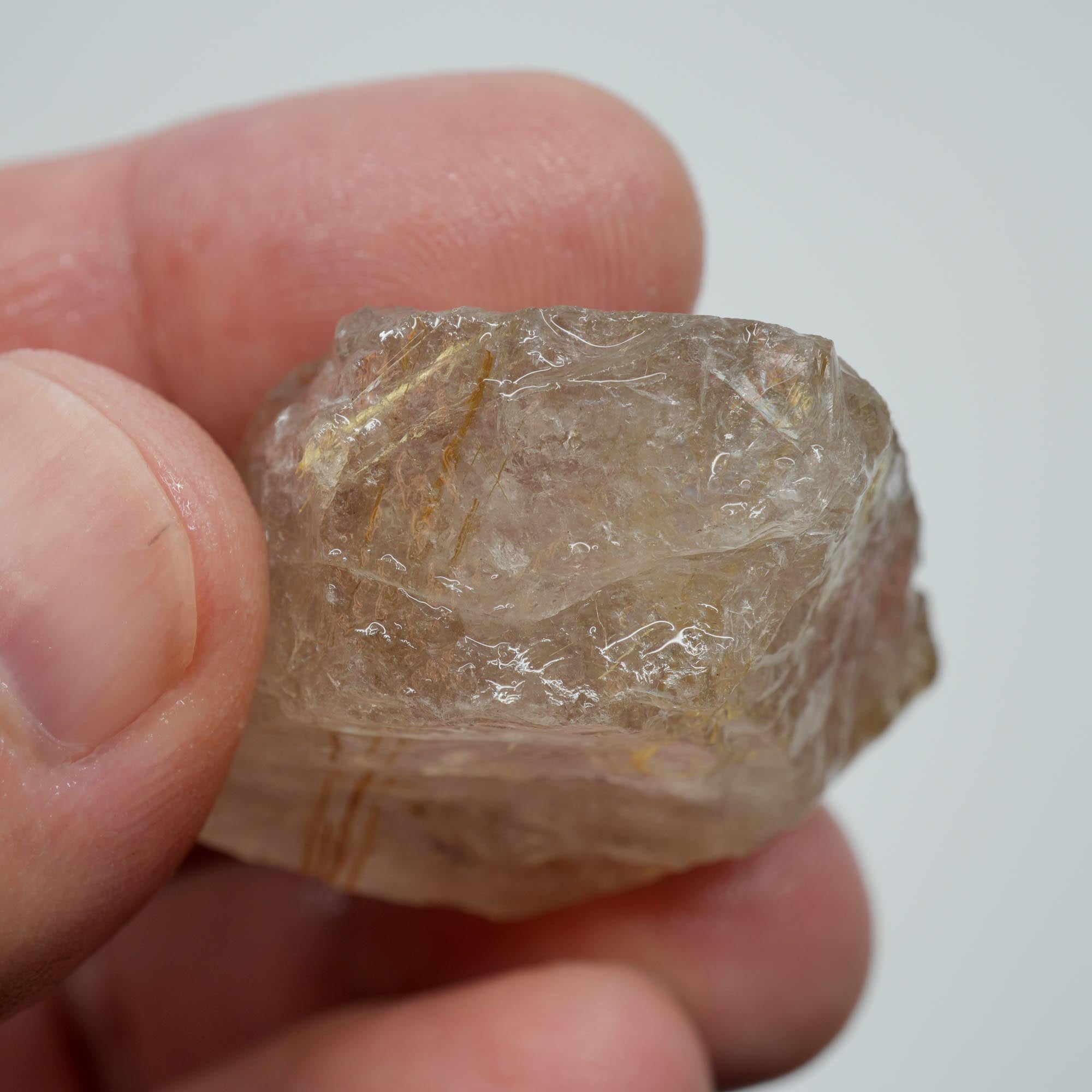 Rutilated Quartz - Golden Angel Hair Quartz - Brazil Specimen
