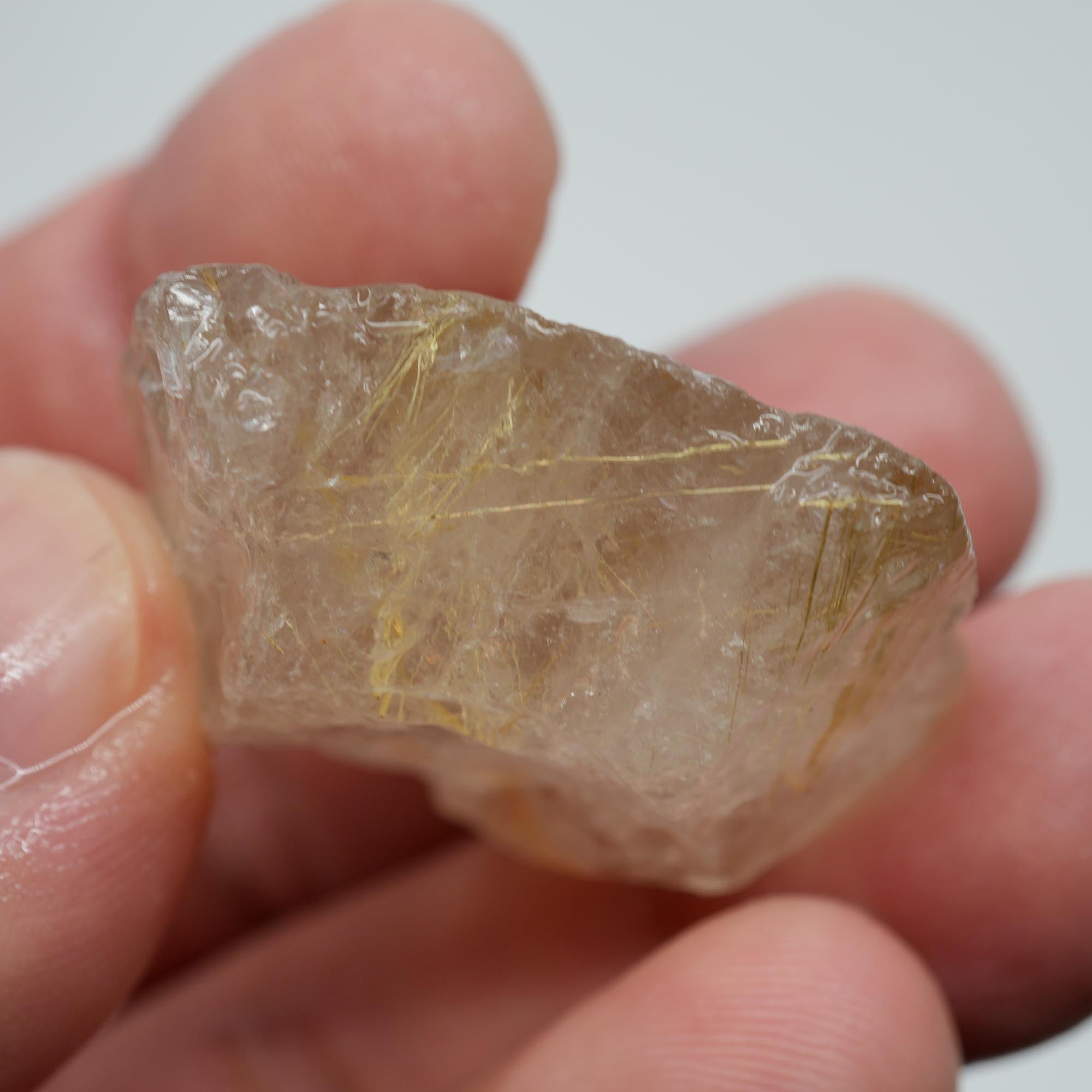 Rutilated Quartz - Golden Angel Hair Quartz - Brazil Specimen