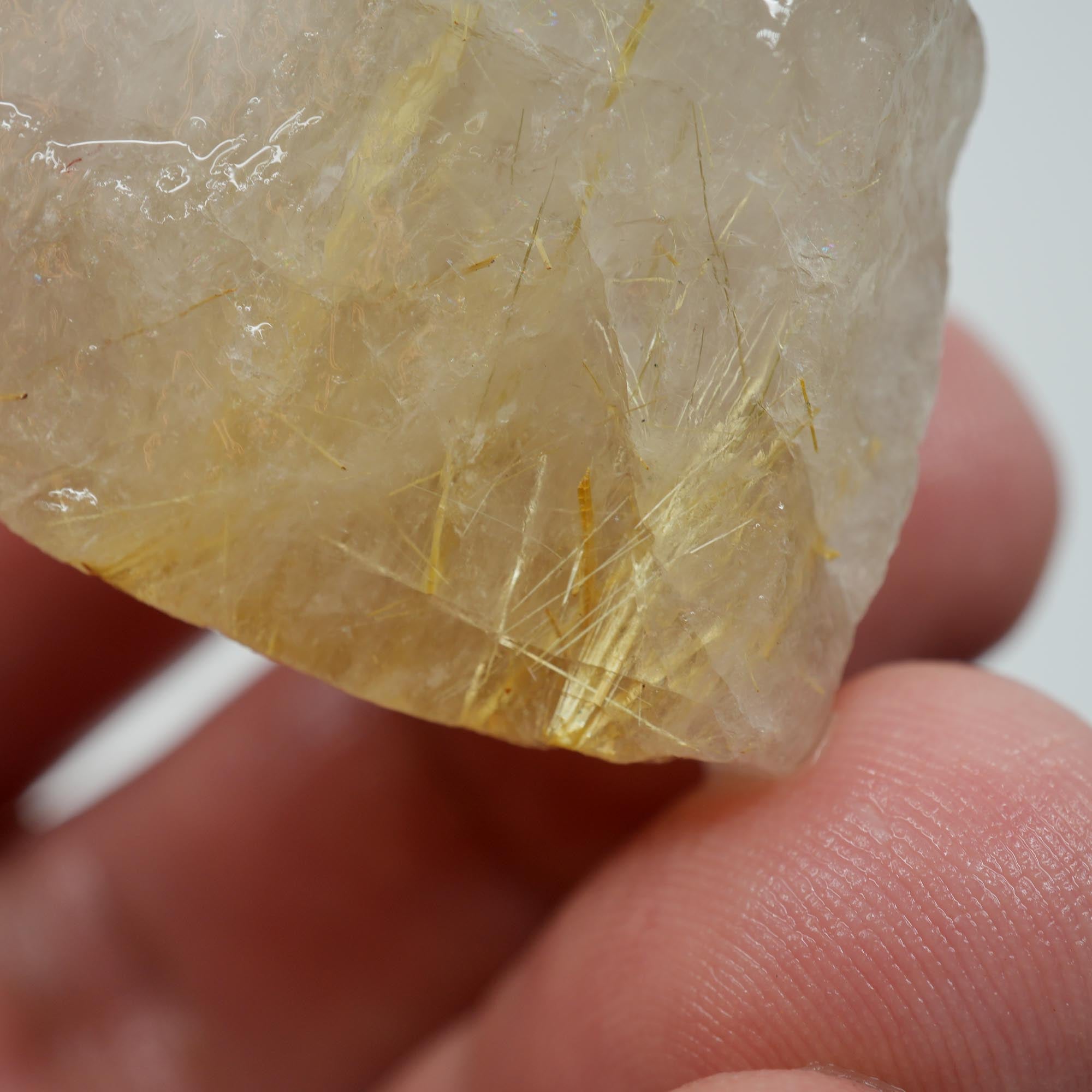 Rutilated Quartz - Titanium Rutile Needles - Brazilian Specimen