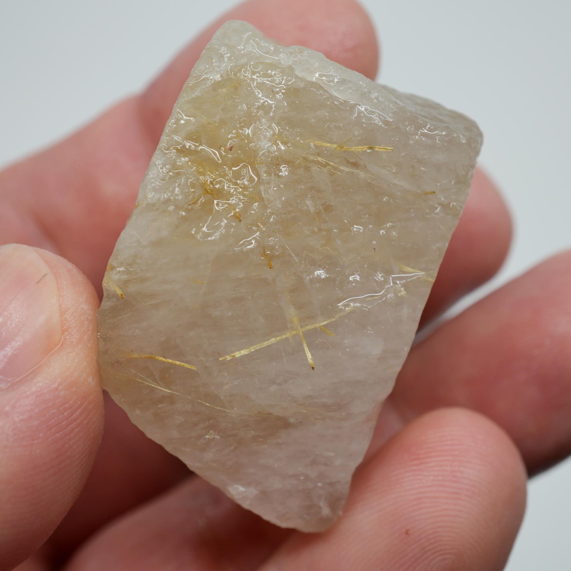 Rutilated Quartz - Titanium Rutile Needles - Brazilian Specimen