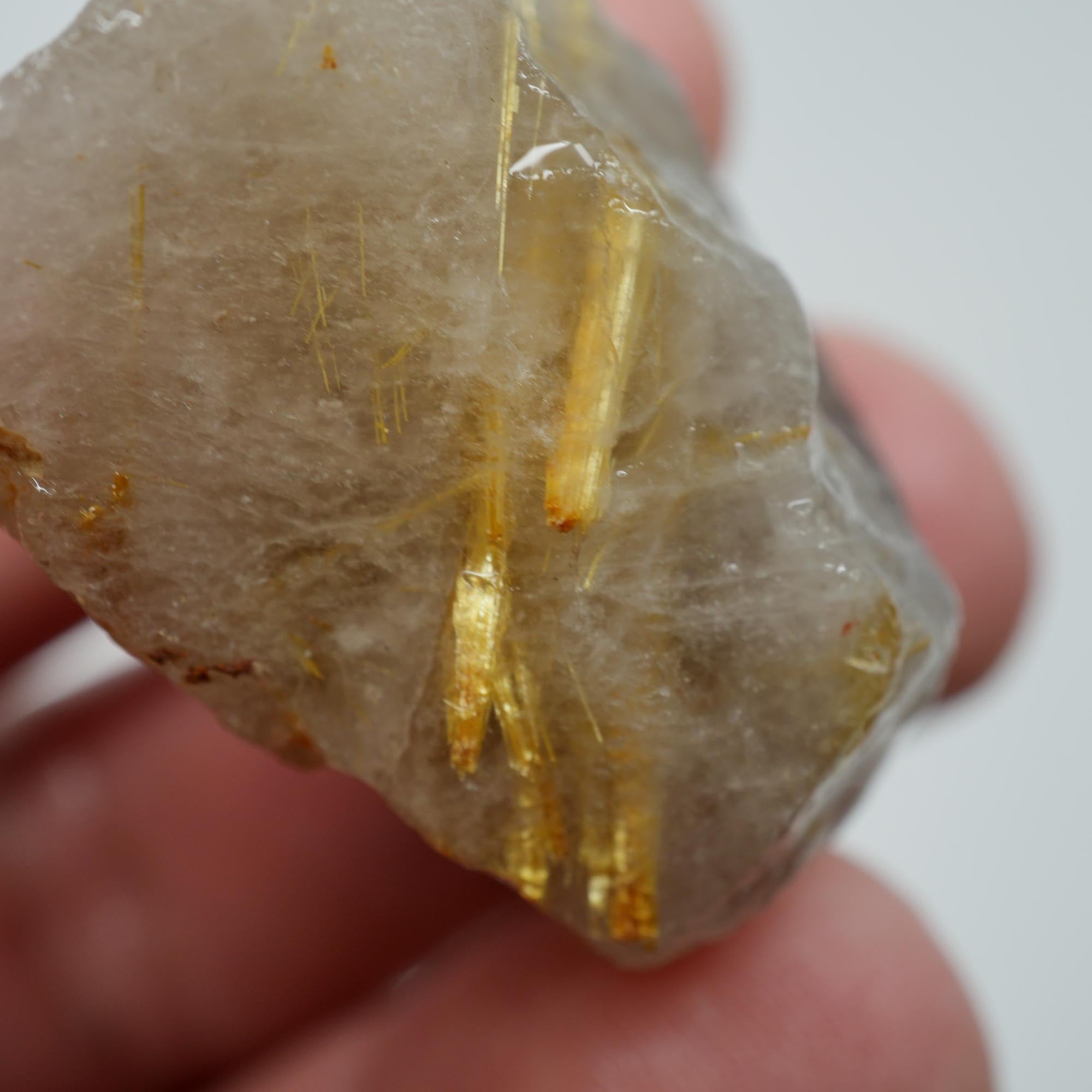 Rutilated Quartz - Natural Needle Quartz - Brazilian Crystal Specimen