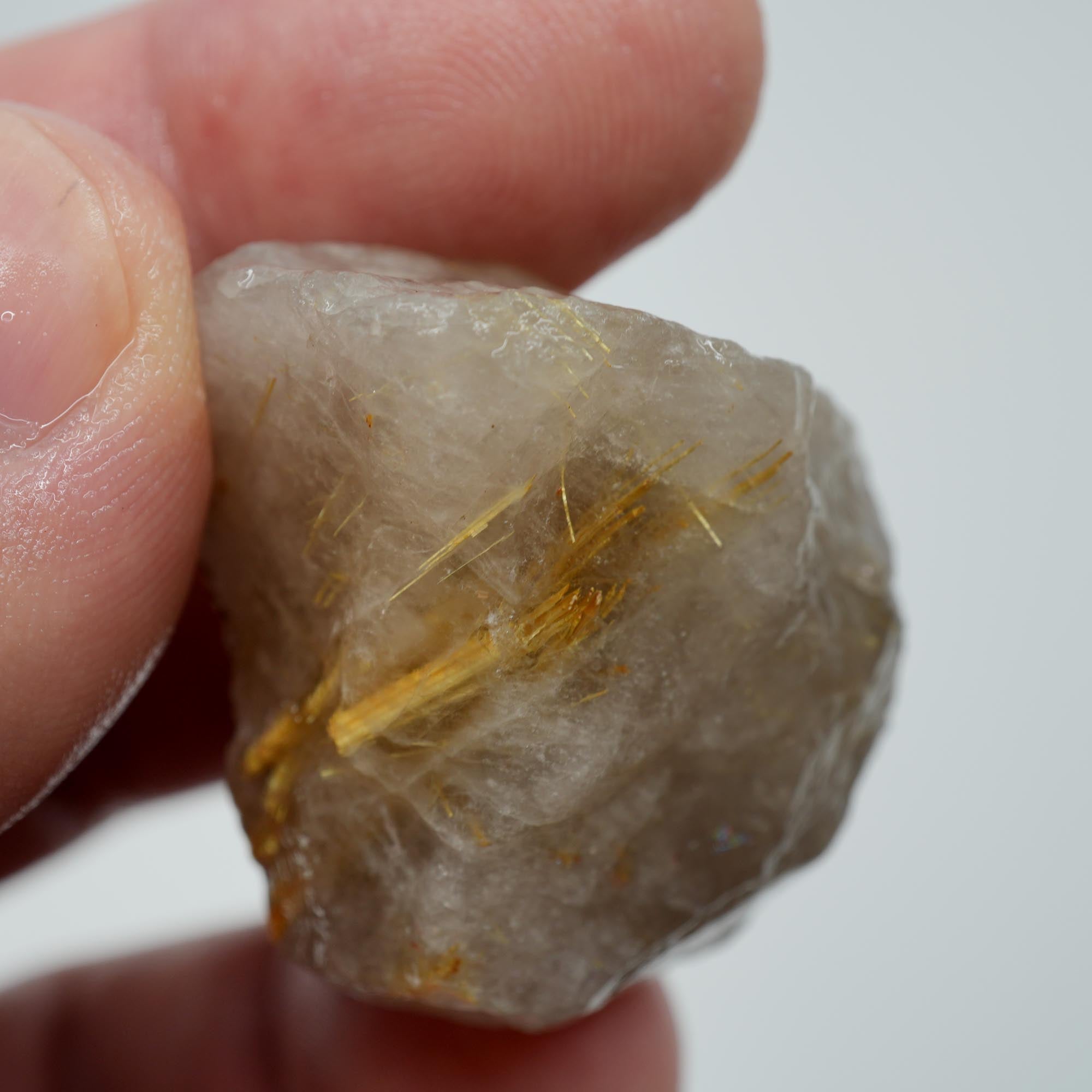 Rutilated Quartz - Natural Needle Quartz - Brazilian Crystal Specimen