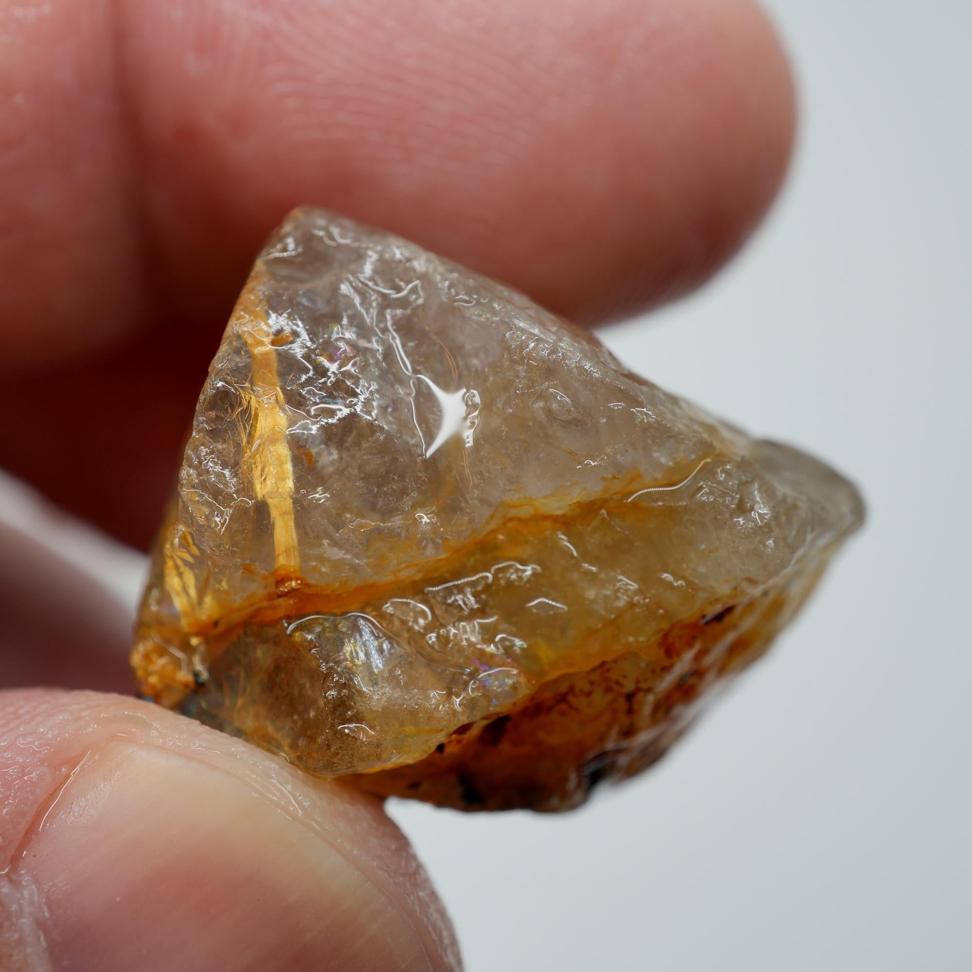 Rutilated Quartz - Golden Needle Quartz Crystal - Brazil Specimen