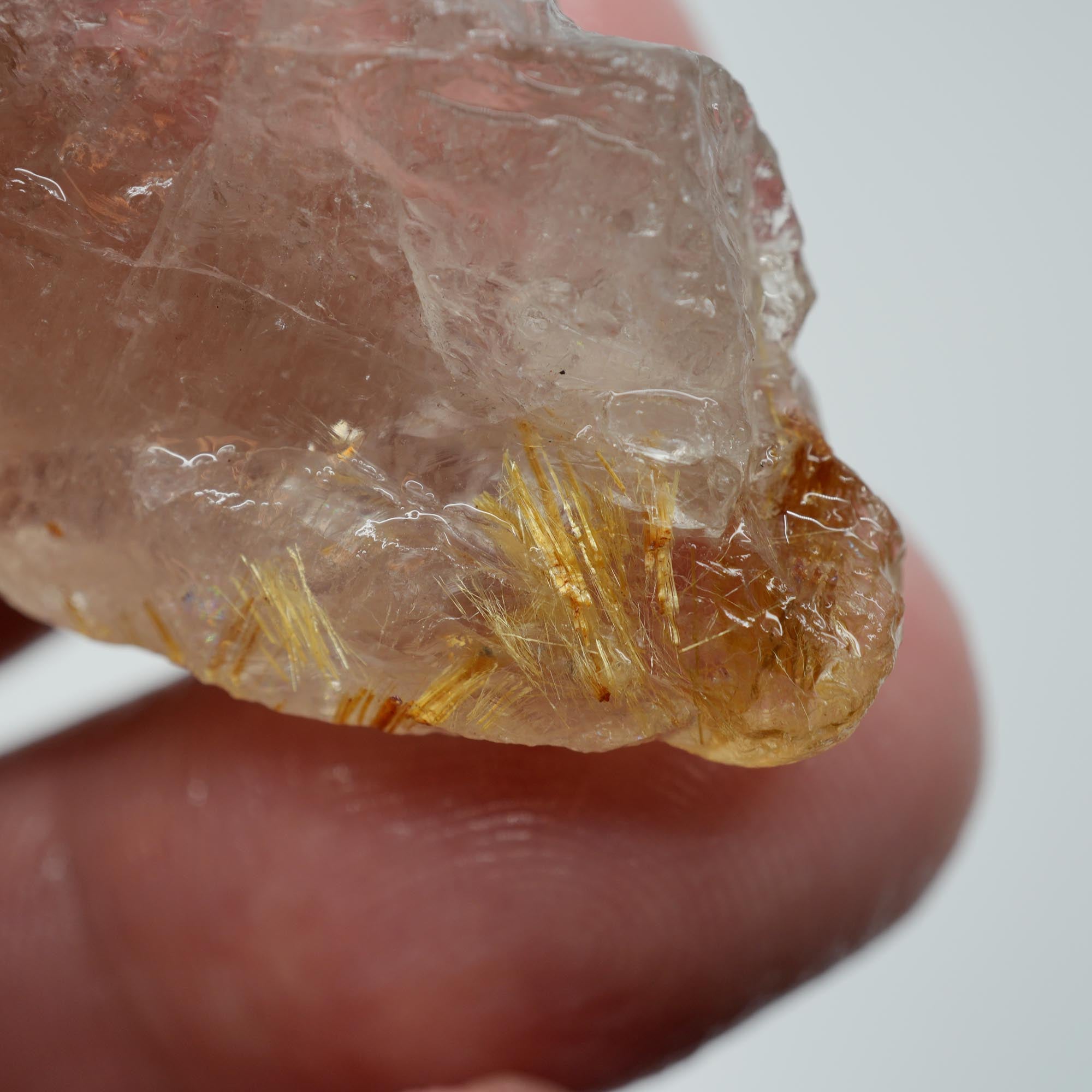 Rutilated Quartz - Angel Hair Rutile Quartz - Brazilian Specimen