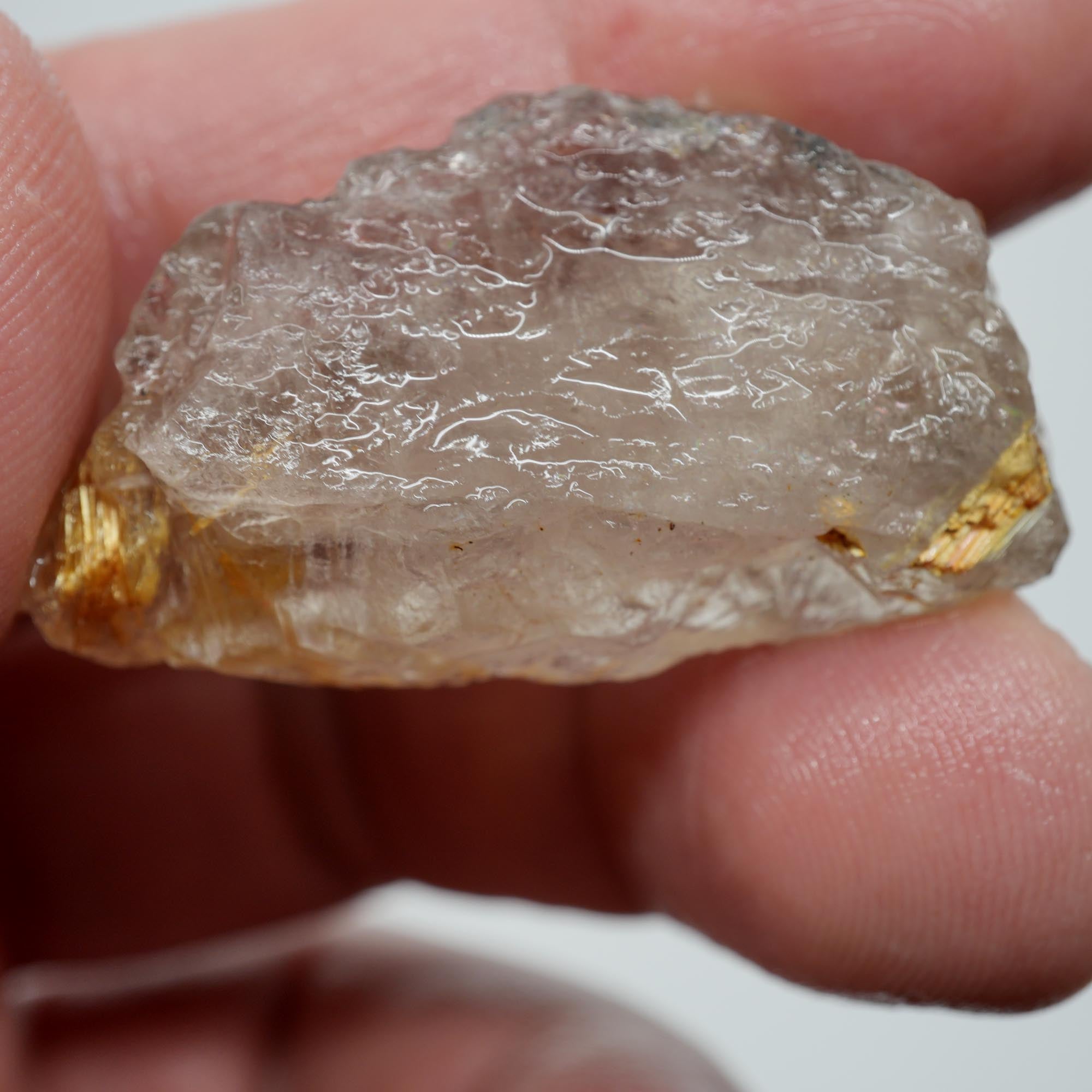Rutilated Quartz - Angel Hair Rutile Quartz - Brazilian Specimen