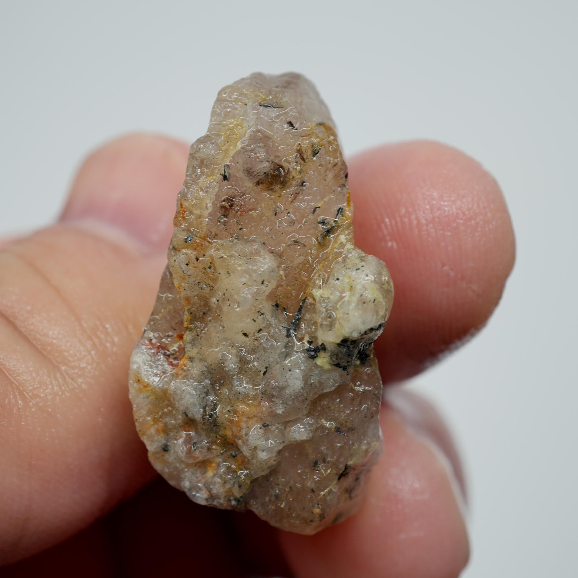 Rutilated Quartz - Golden Rutile Flash Quartz - Brazil Specimen