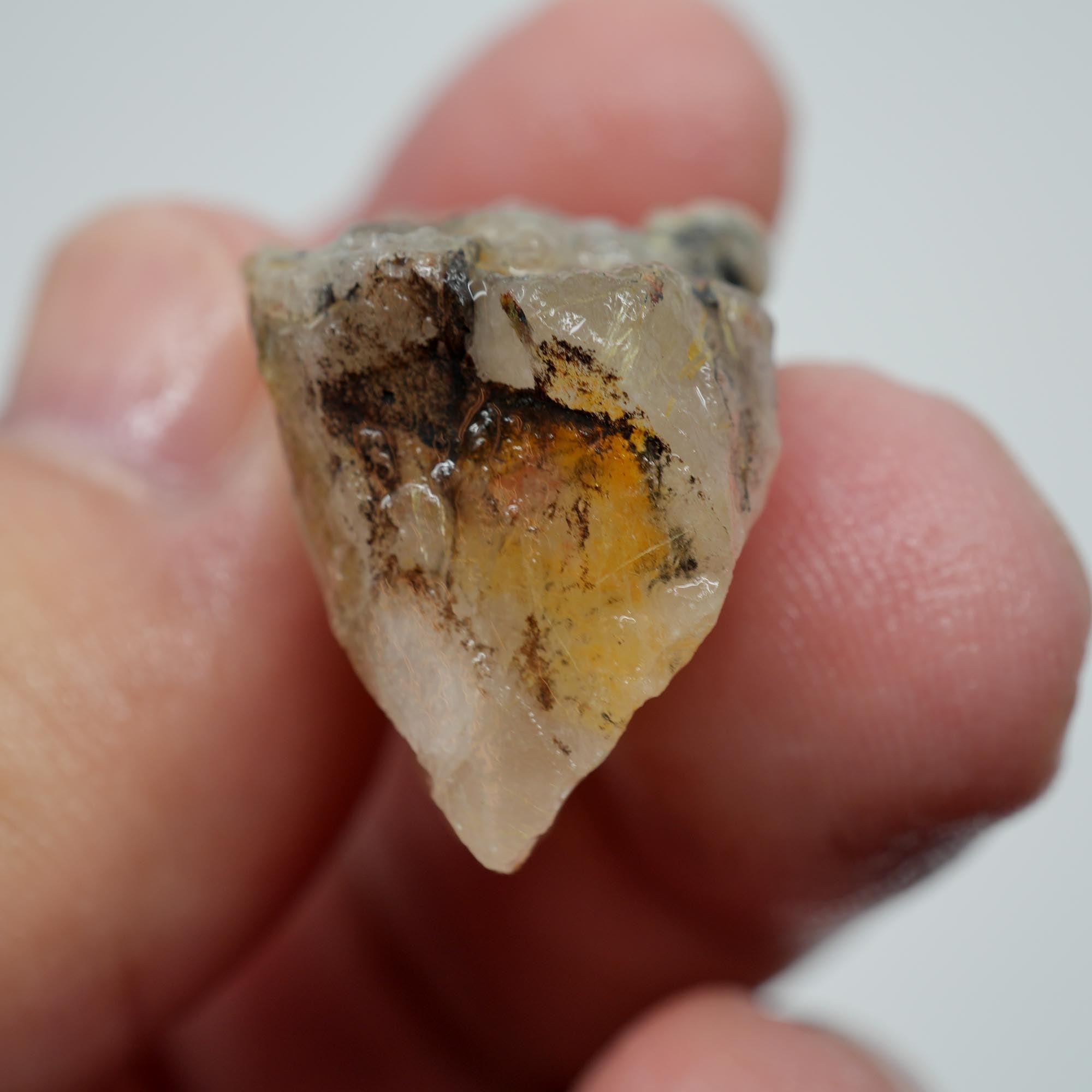 Rutilated Quartz - Golden Rutile Flash Quartz - Brazil Specimen