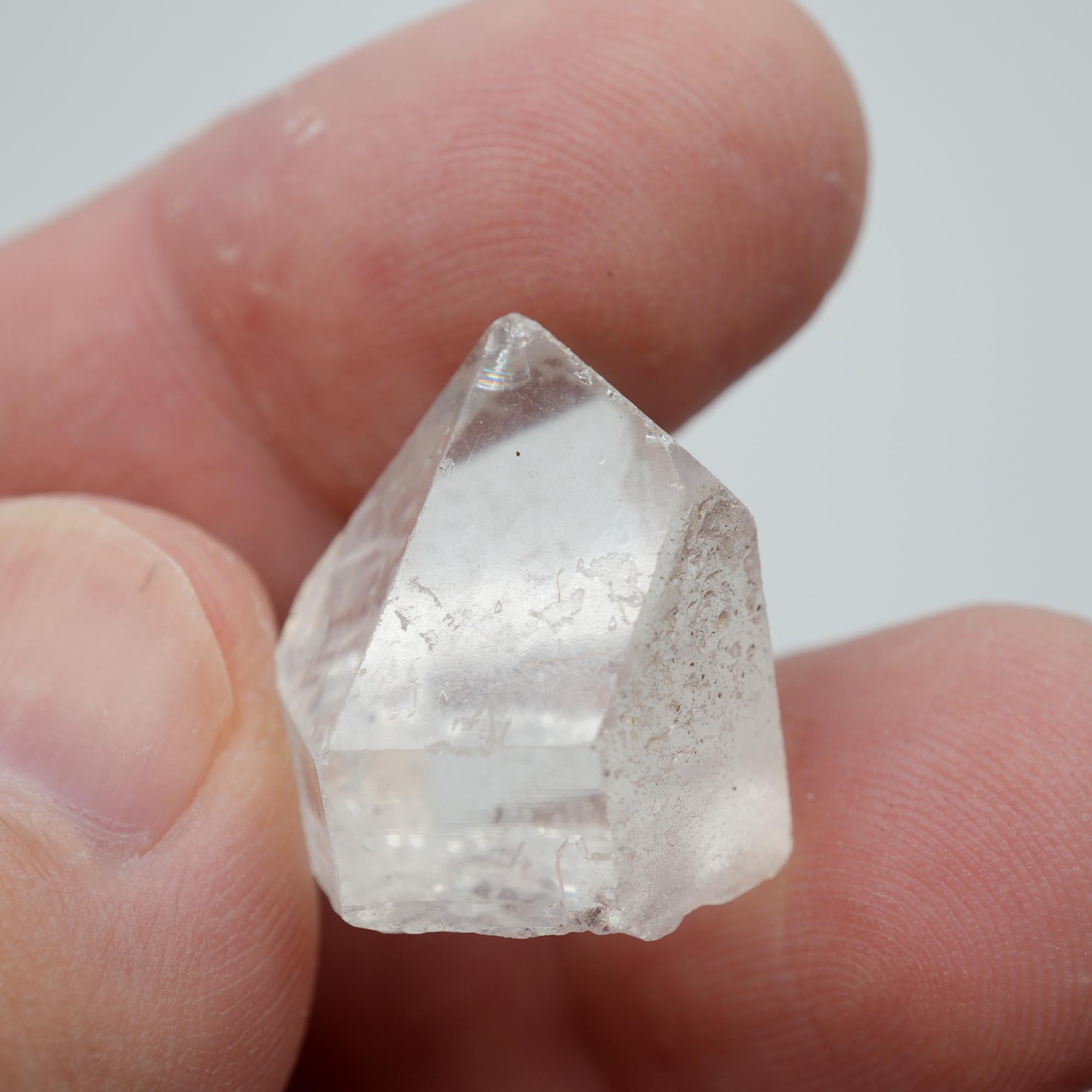 Brazilian Quartz Point - High Silica Clear Crystal from Minas Gerais