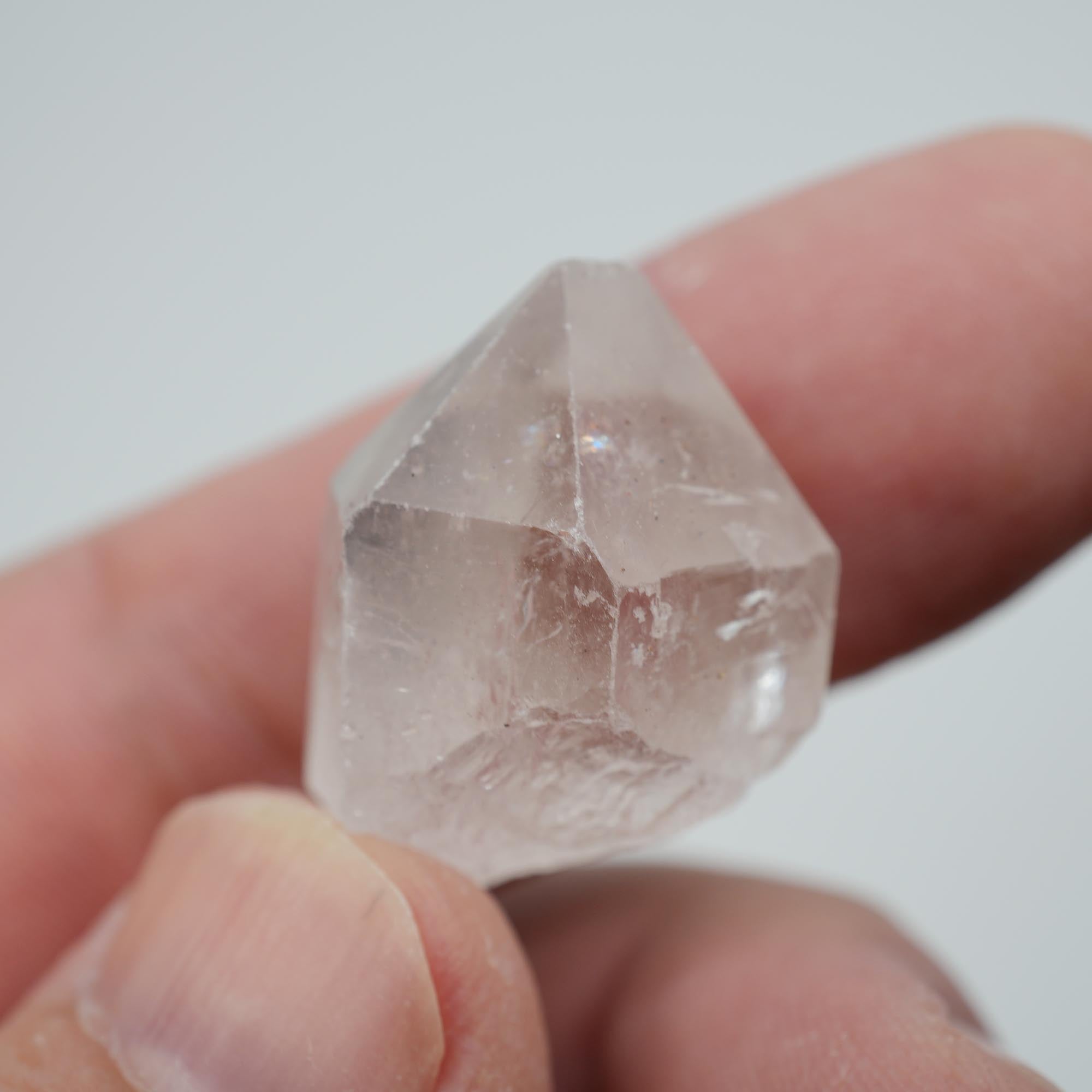 Brazilian Quartz Point - Natural Six-Sided Clear Crystal Point