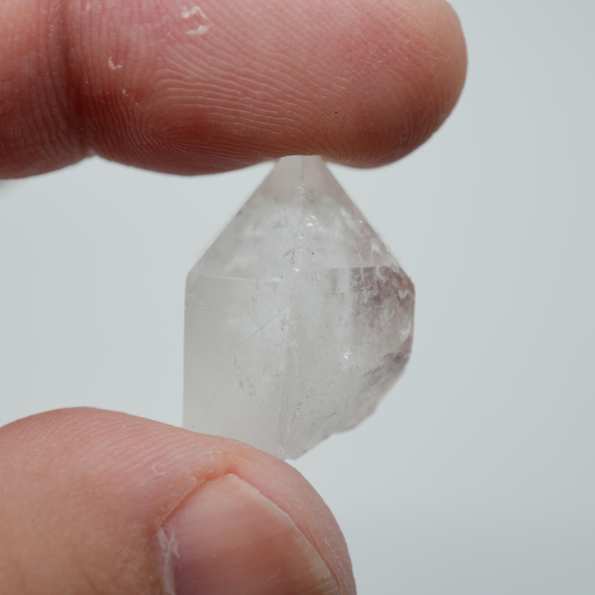 Brazilian Quartz Point - Natural Six-Sided Clear Crystal Point