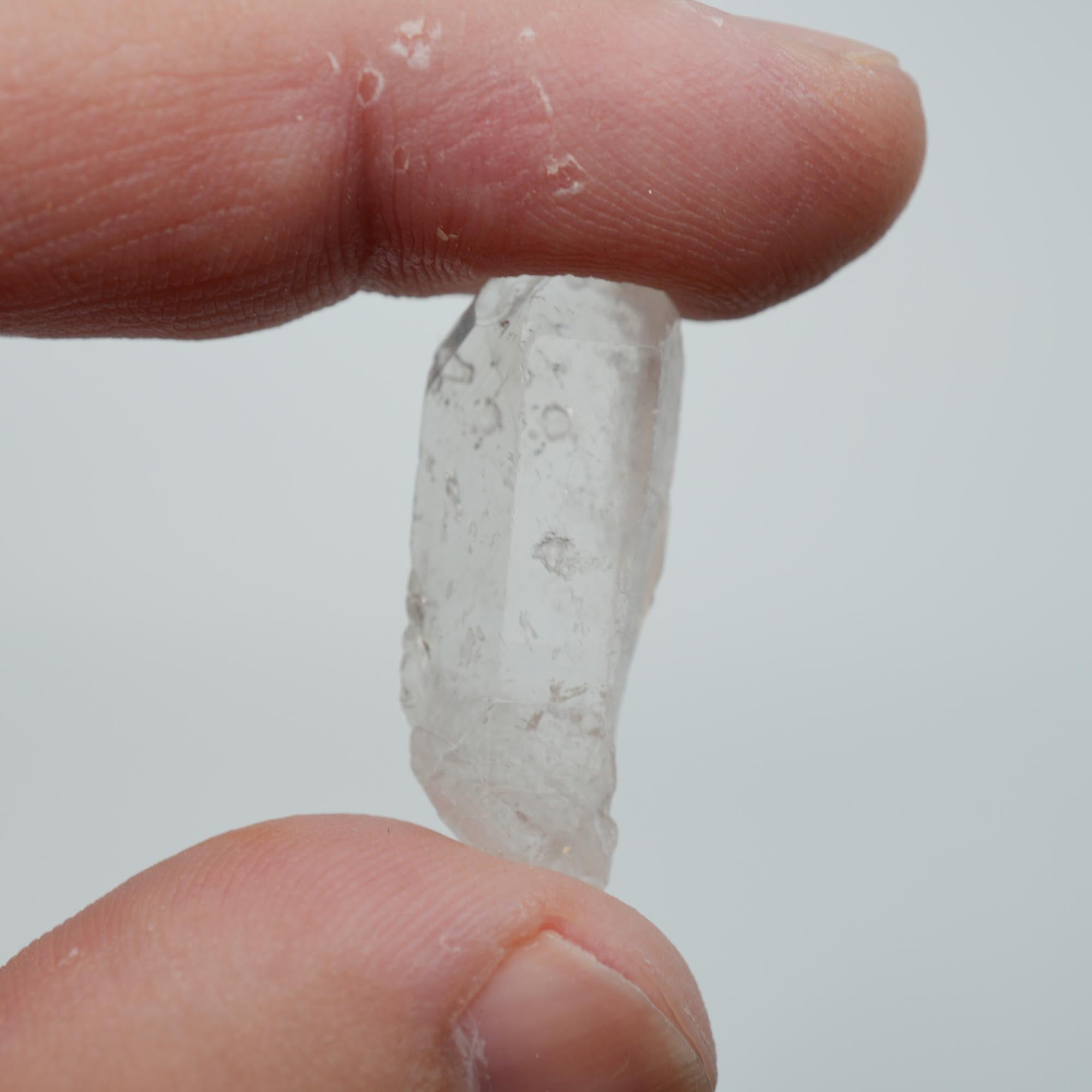 Brazilian Quartz Point - Petite Clear Crystal Pocket Point