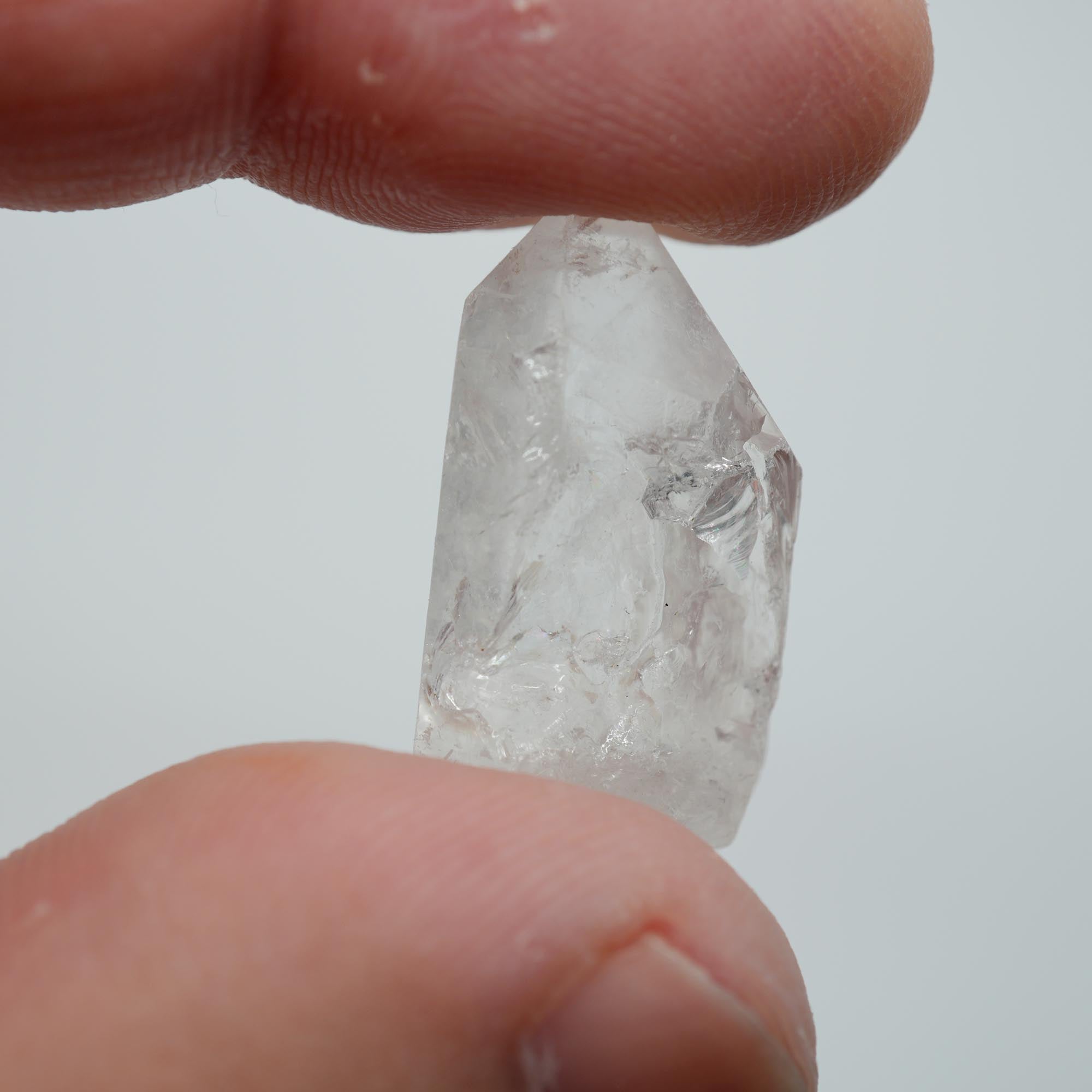 Brazilian Quartz Point - Clear Crystal for Grids and Reiki