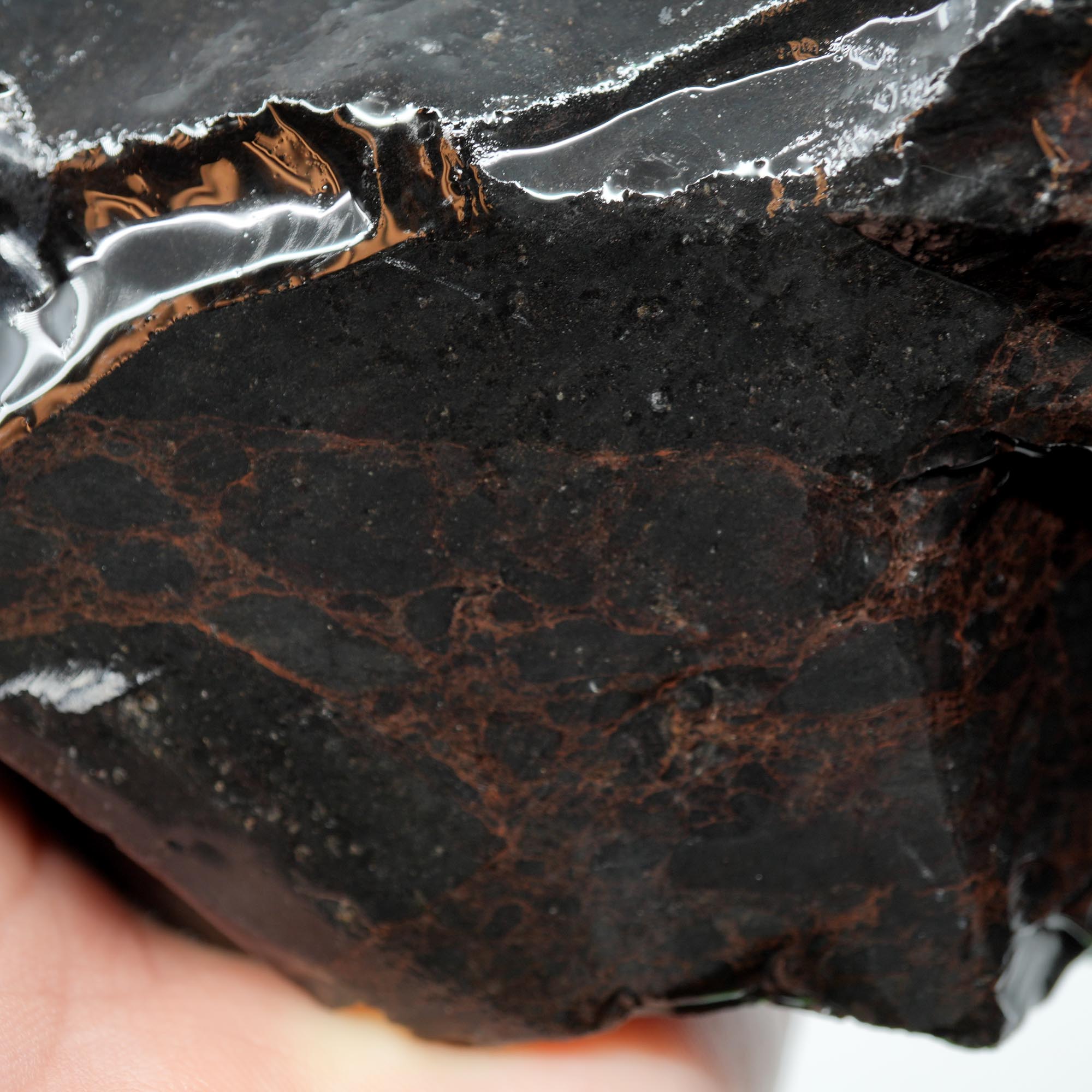 Mahogany Obsidian Rough - Dark Smoky Variant from Glass Butte