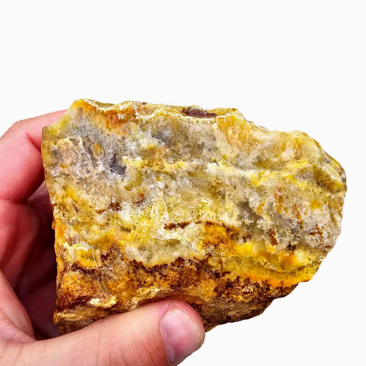 Regency Rose Plume Agate Lapidary Cutting Rough Chunk